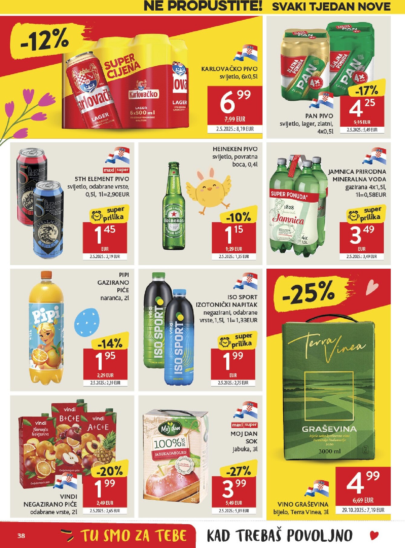 konzum - Prelistajte katalog Konzum, vrijedi od 25.03.2026 do 04.04.2026 - page: 38