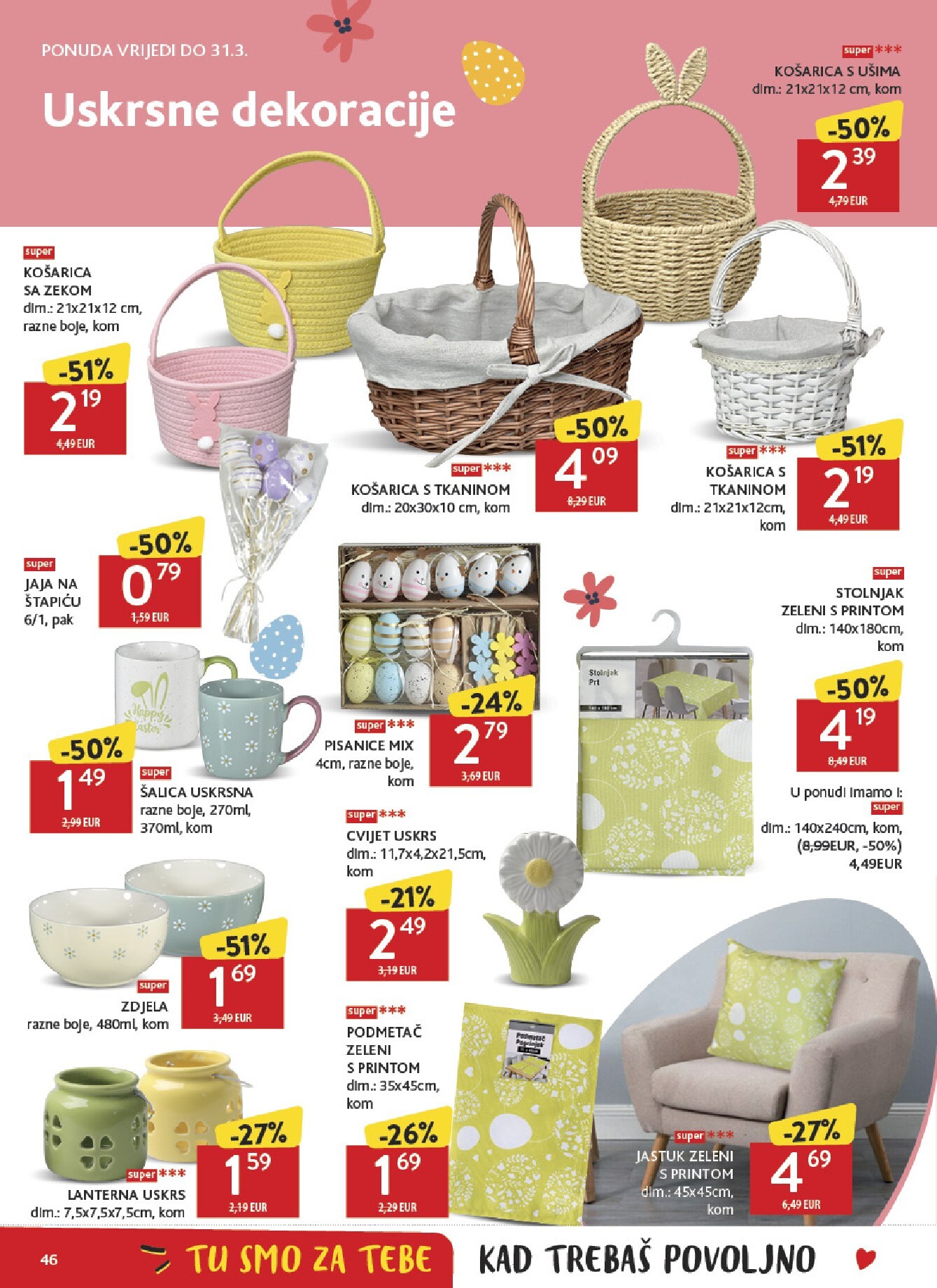 konzum - Prelistajte katalog Konzum, vrijedi od 25.03.2026 do 04.04.2026 - page: 46