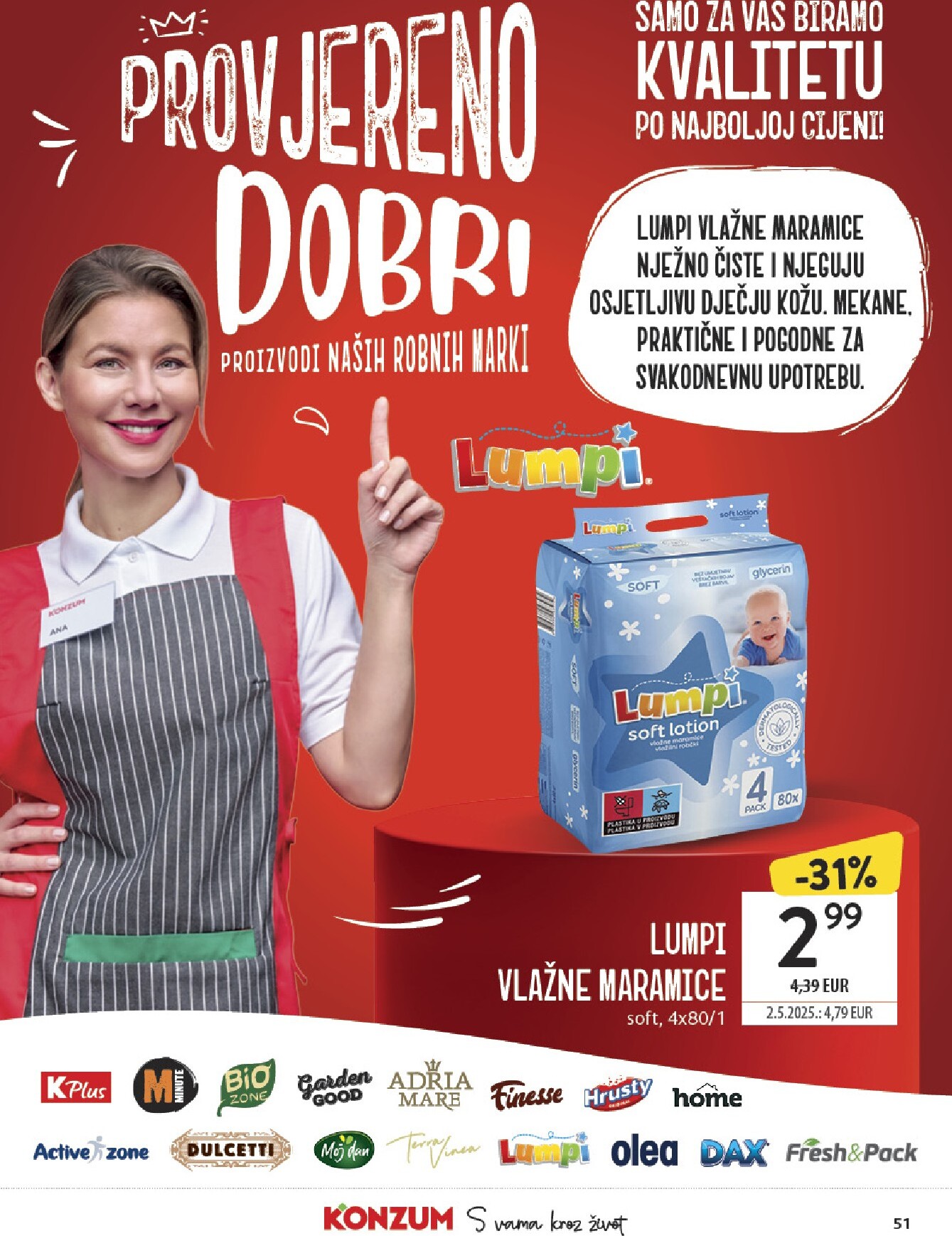 konzum - Prelistajte katalog Konzum, vrijedi od 25.03.2026 do 04.04.2026 - page: 51