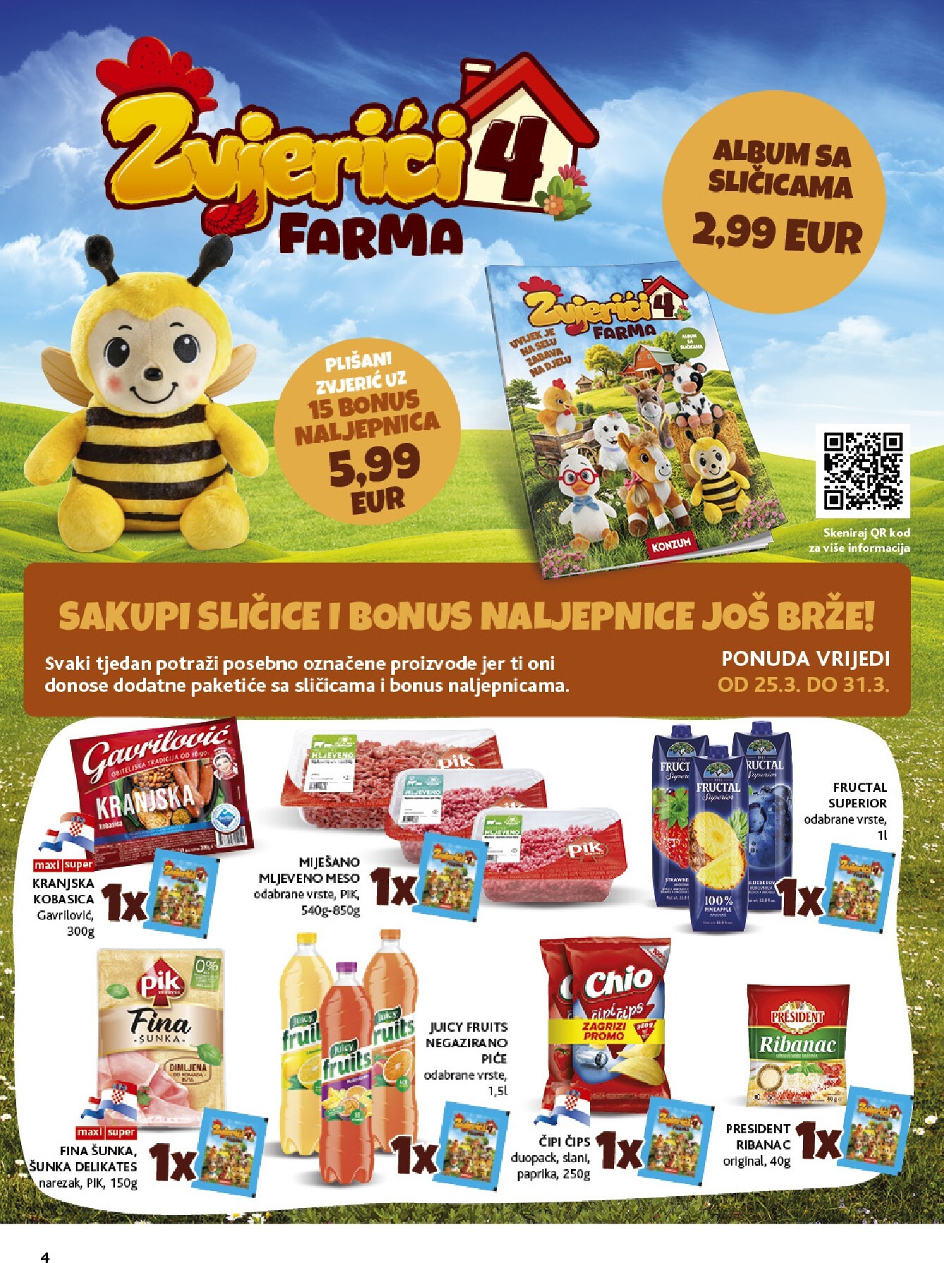 konzum - Prelistajte katalog Konzum, vrijedi od 25.03.2026 do 04.04.2026 - page: 4