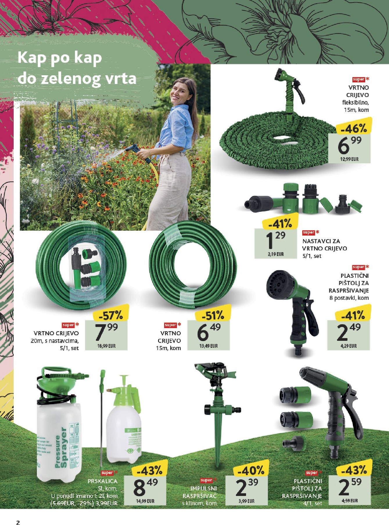 konzum - Prelistajte katalog Konzum - Katalog Vrt, vrijedi od 23.03.2026 do 19.04.2026 - page: 2