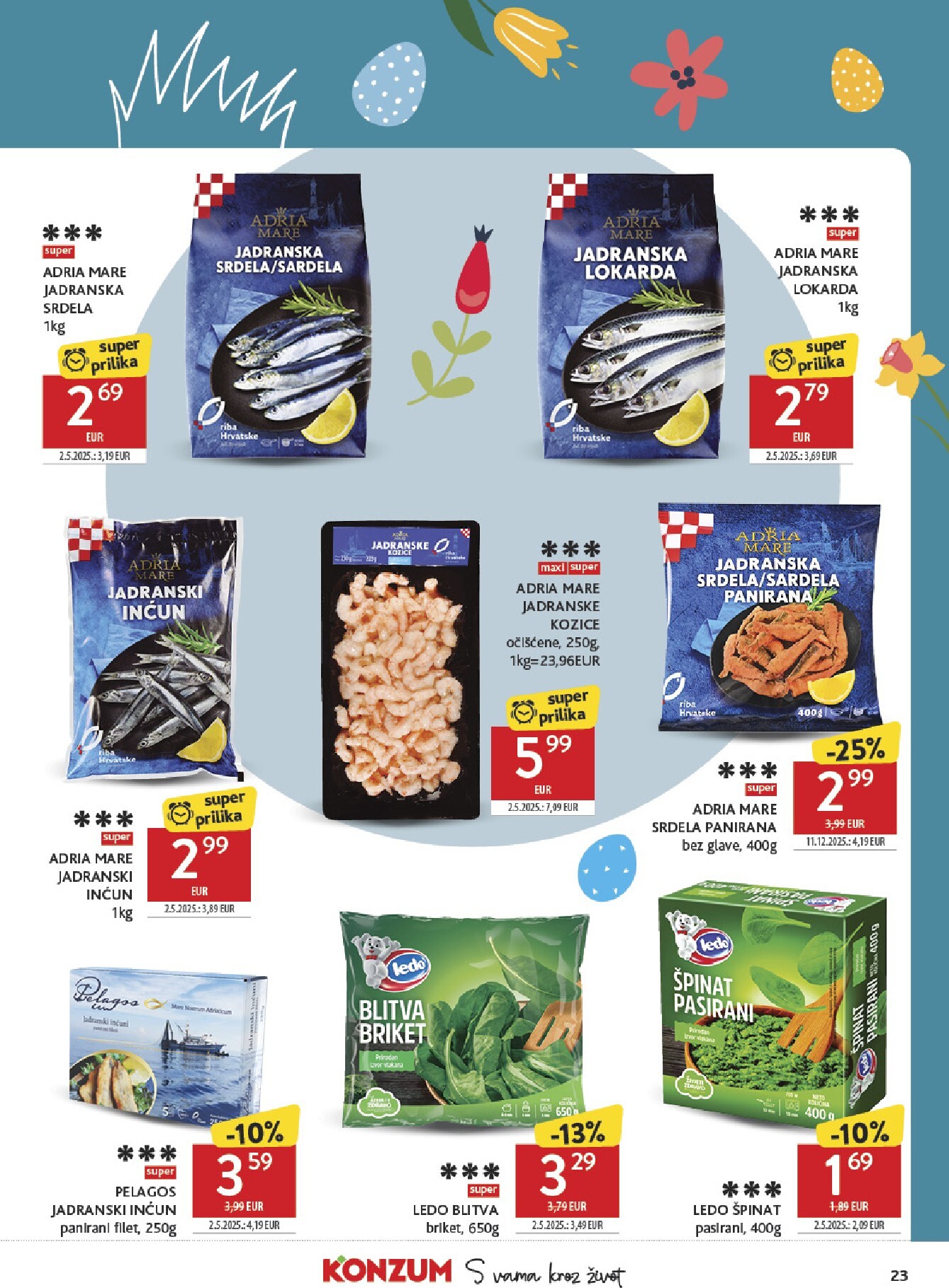 konzum - Prelistajte katalog Konzum - Najbolje iz Hrvatske, vrijedi od 30.03.2026 do 05.04.2026 - page: 23