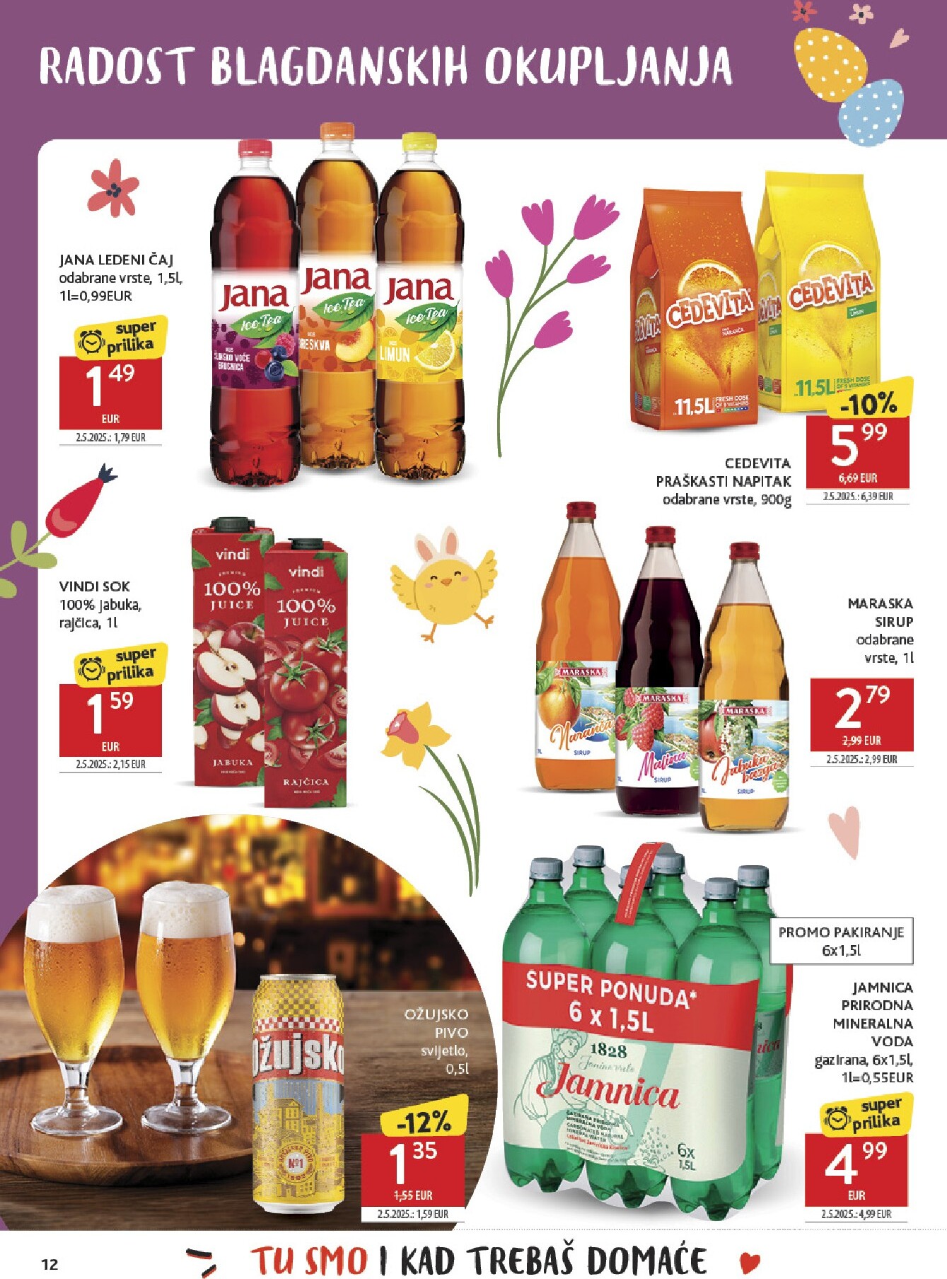 konzum - Prelistajte katalog Konzum - Najbolje iz Hrvatske, vrijedi od 30.03.2026 do 05.04.2026 - page: 12