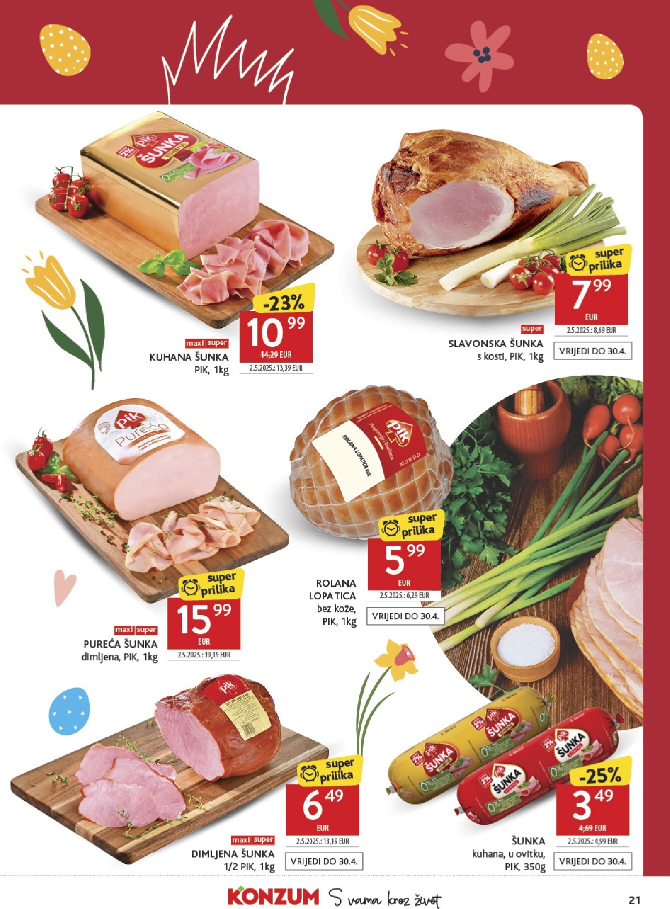 konzum - Prelistajte katalog Konzum - Najbolje iz Hrvatske, vrijedi od 30.03.2026 do 05.04.2026 - page: 21
