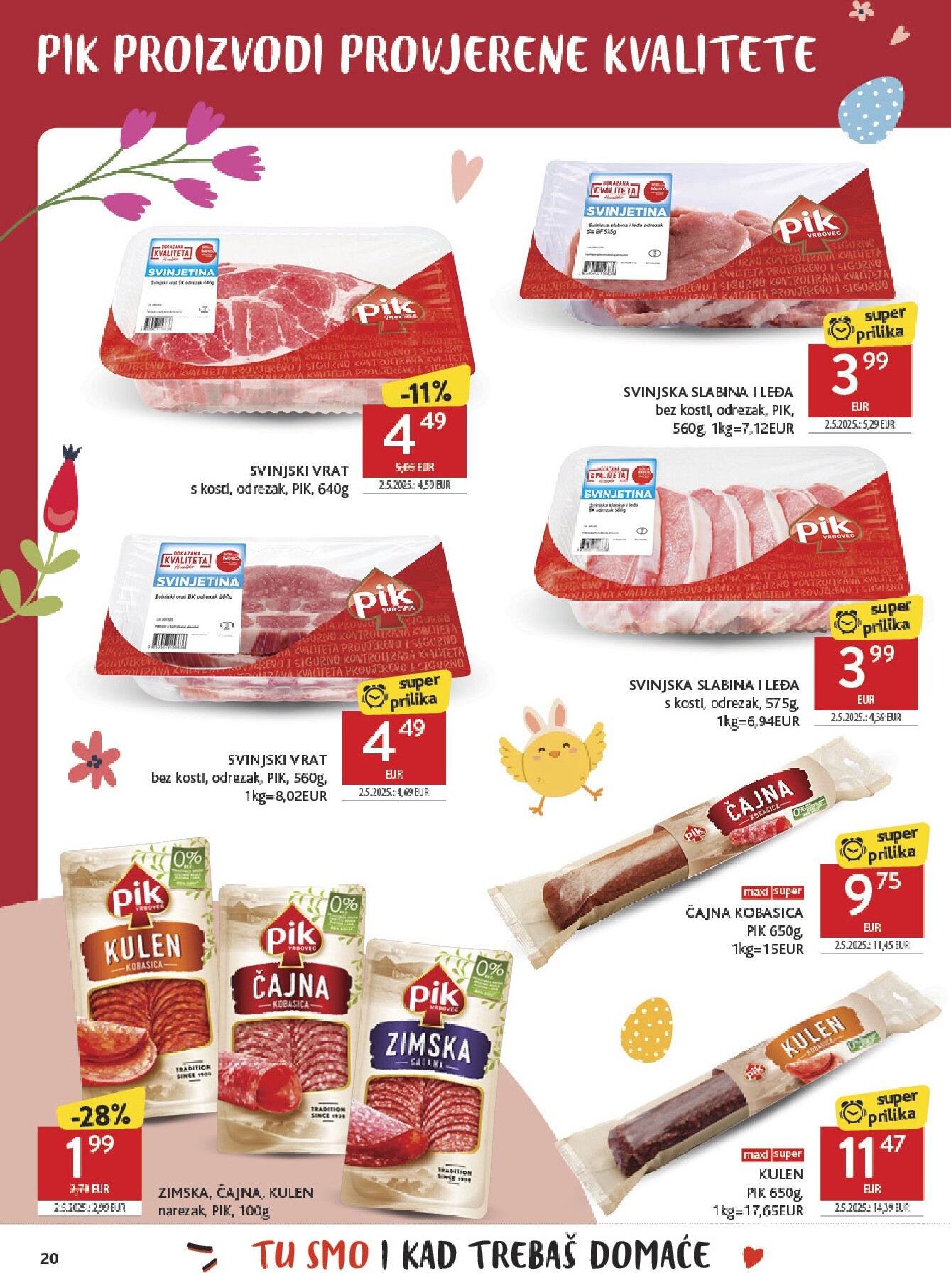 konzum - Prelistajte katalog Konzum - Najbolje iz Hrvatske, vrijedi od 30.03.2026 do 05.04.2026 - page: 20