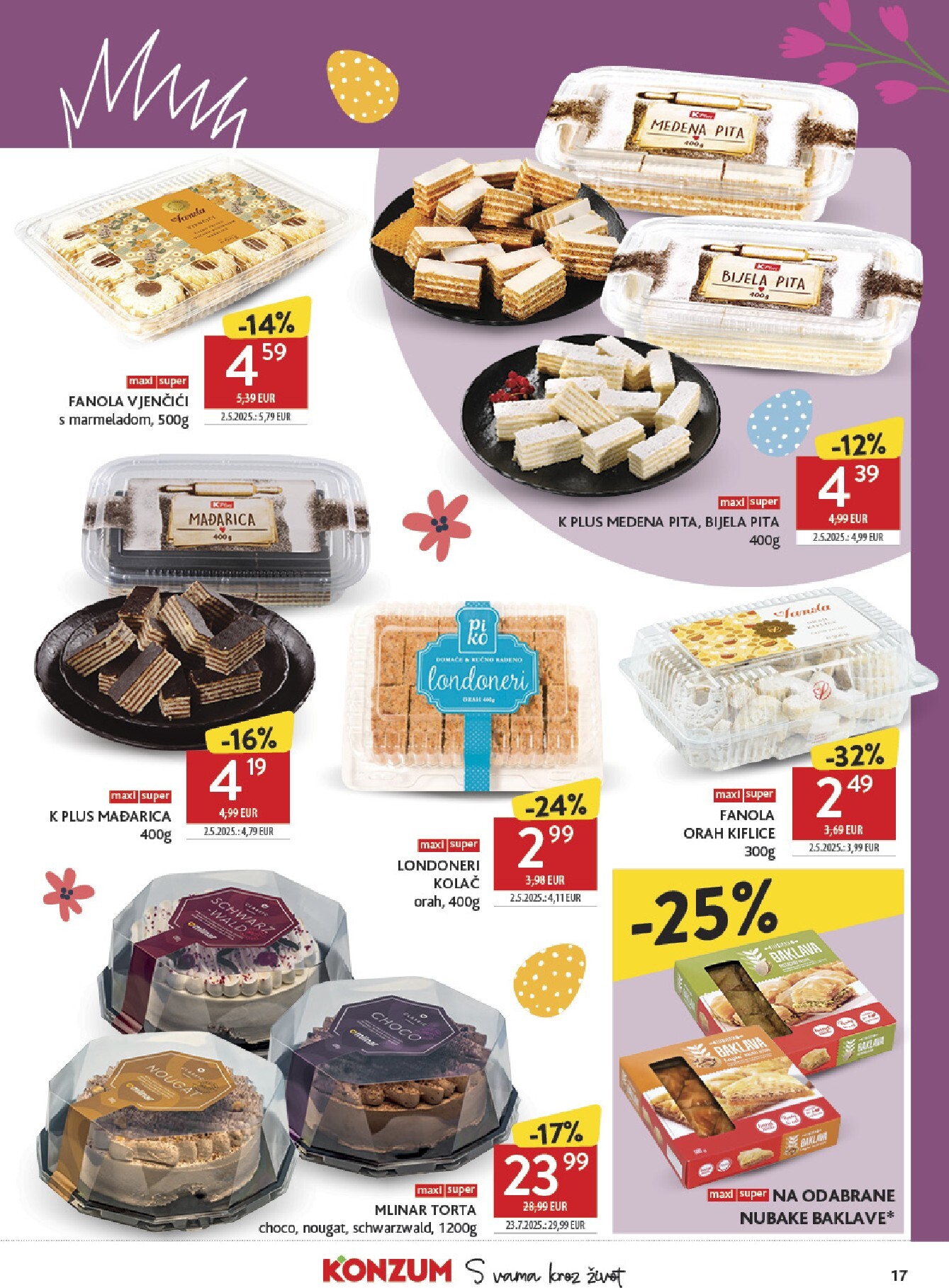 konzum - Prelistajte katalog Konzum - Najbolje iz Hrvatske, vrijedi od 30.03.2026 do 05.04.2026 - page: 17