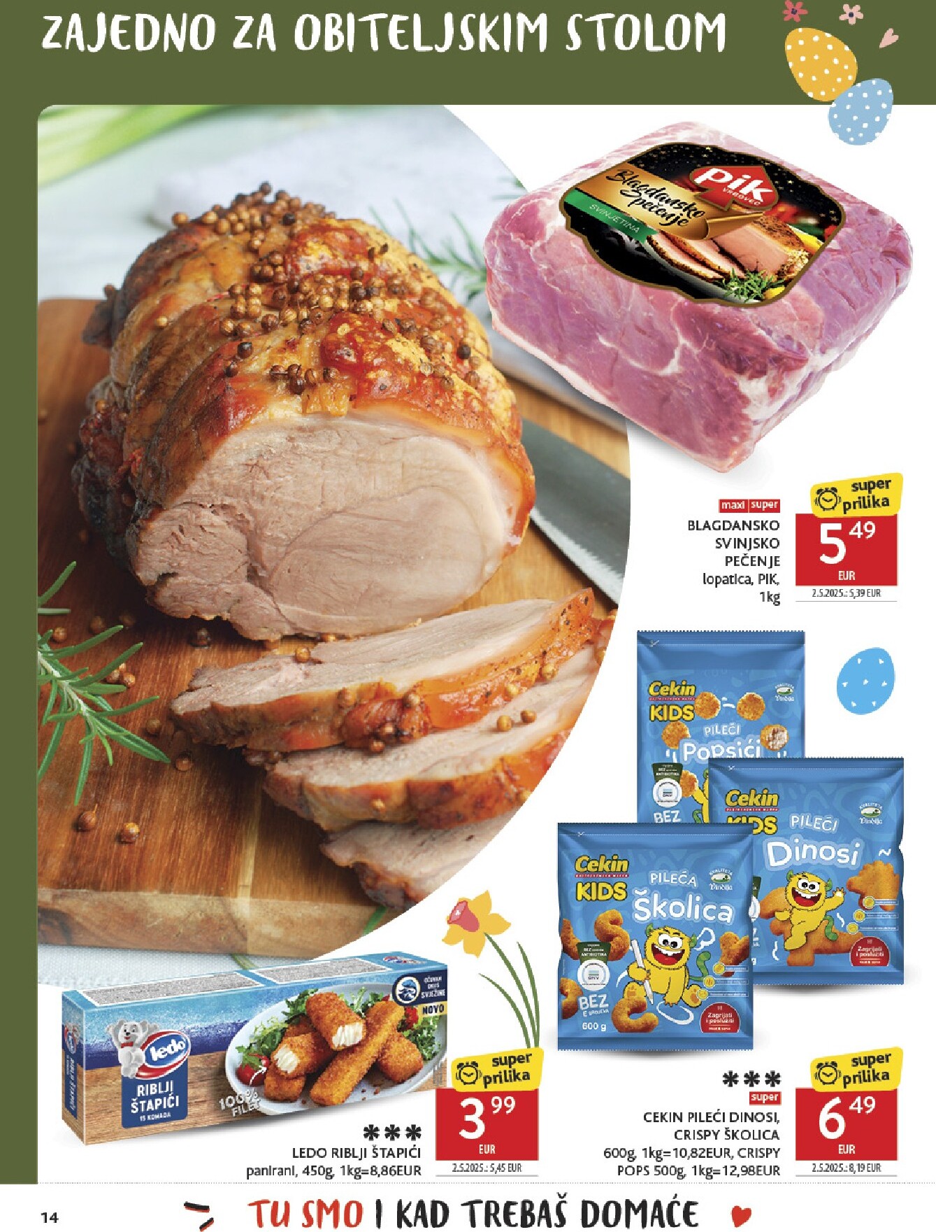 konzum - Prelistajte katalog Konzum - Najbolje iz Hrvatske, vrijedi od 30.03.2026 do 05.04.2026 - page: 14