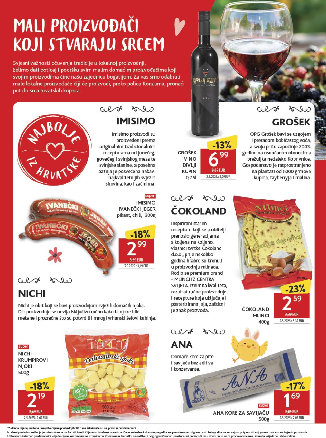 konzum - Prelistajte katalog Konzum - Najbolje iz Hrvatske, vrijedi od 30.03.2026 do 05.04.2026 - page: 24