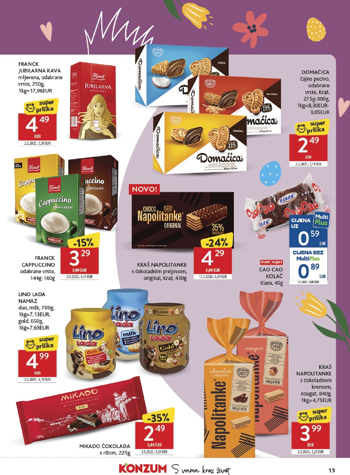 konzum - Prelistajte katalog Konzum - Najbolje iz Hrvatske, vrijedi od 30.03.2026 do 05.04.2026 - page: 13