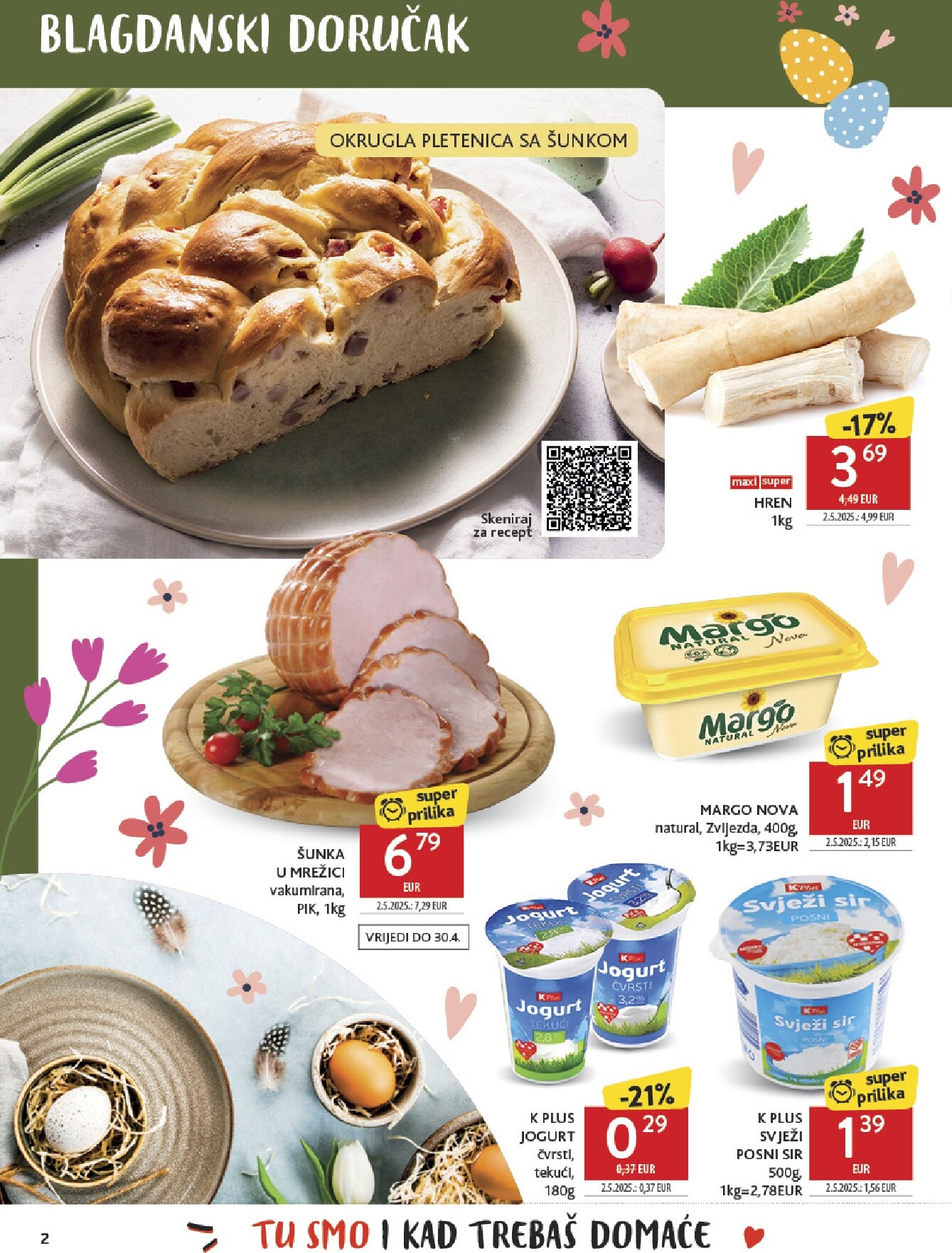 konzum - Prelistajte katalog Konzum - Najbolje iz Hrvatske, vrijedi od 30.03.2026 do 05.04.2026 - page: 2