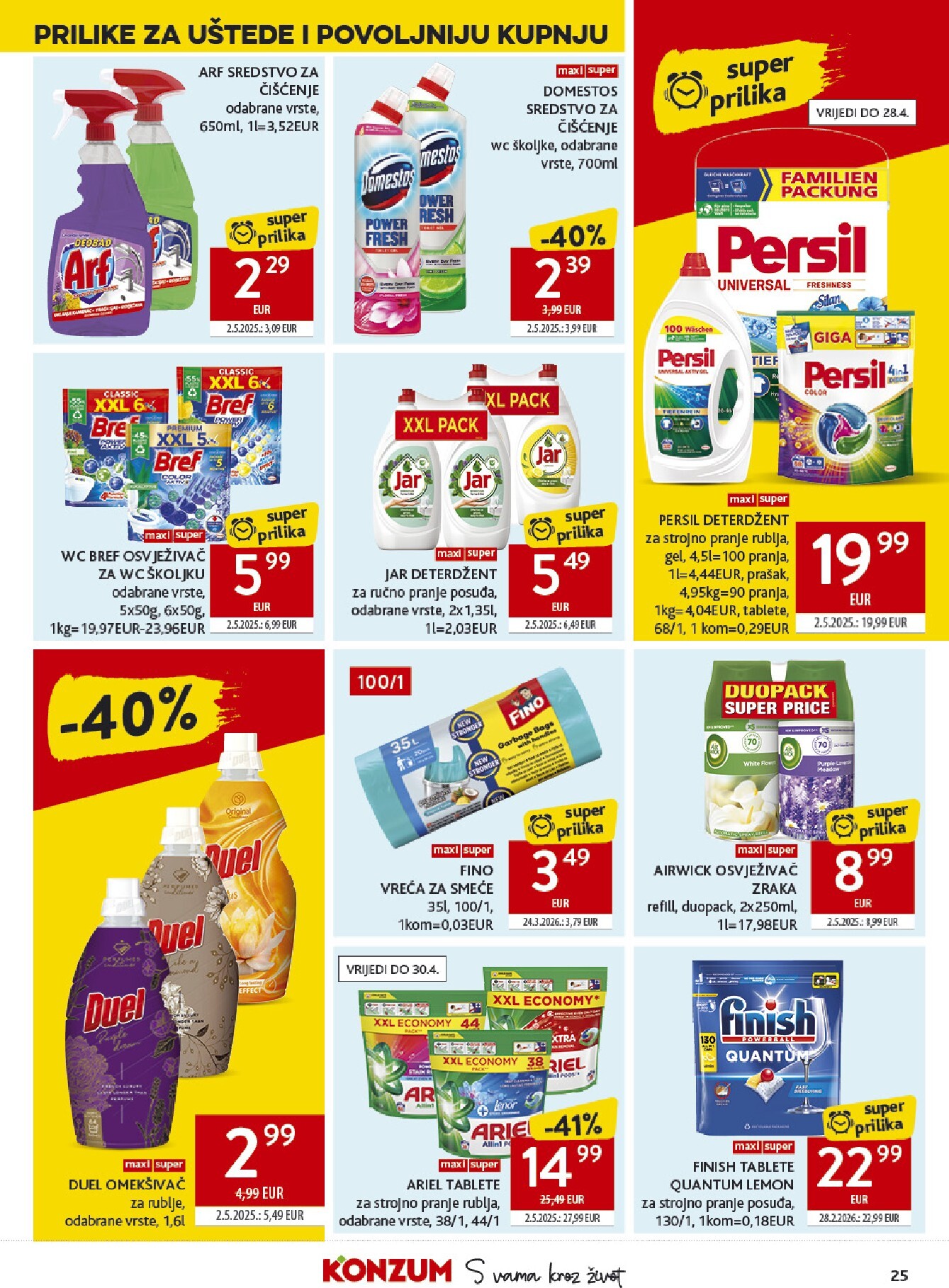 konzum - Prelistajte katalog Konzum, vrijedi od 08.04.2026 do 14.04.2026 - page: 25