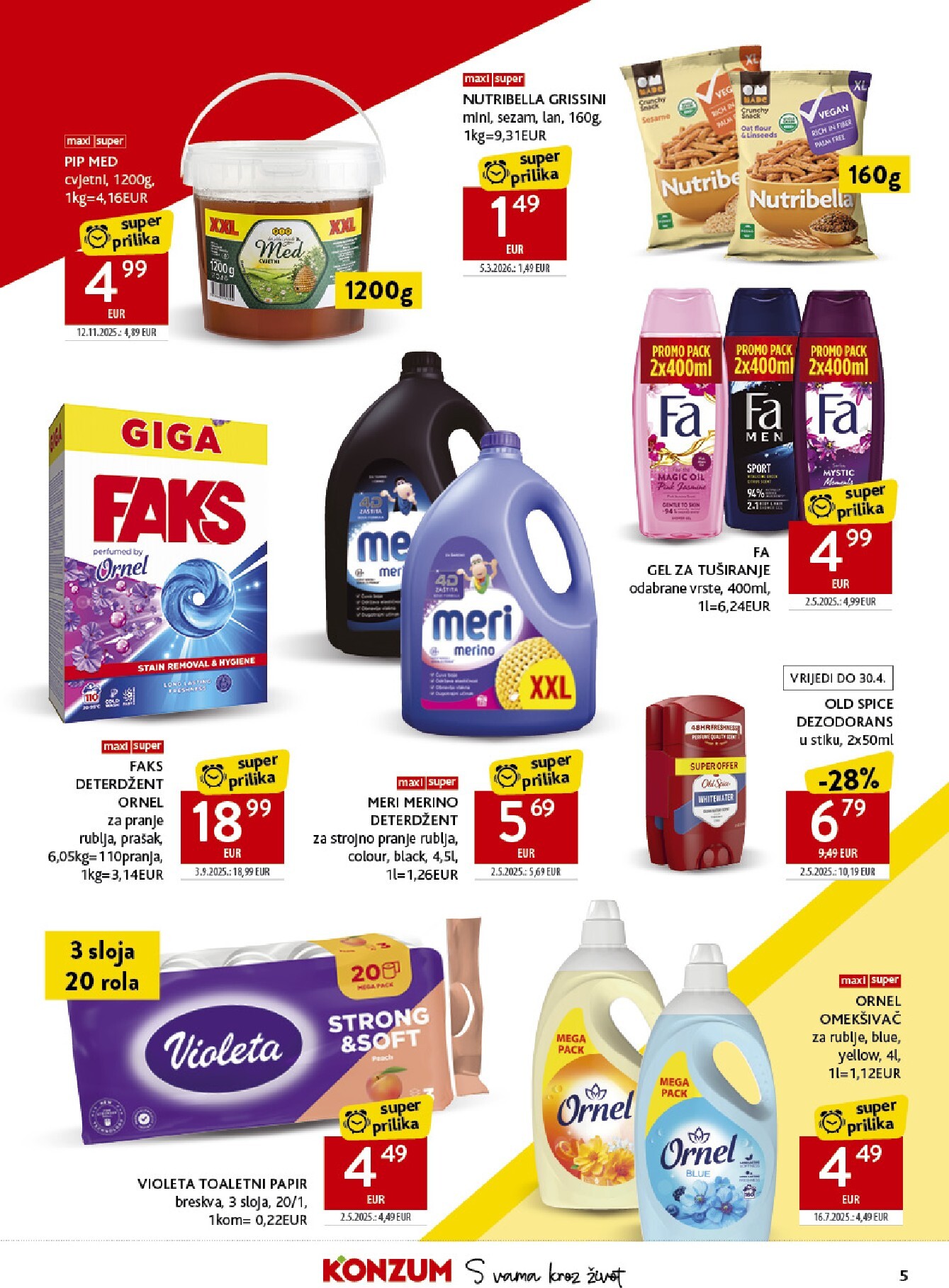 konzum - Prelistajte katalog Konzum, vrijedi od 08.04.2026 do 14.04.2026 - page: 5