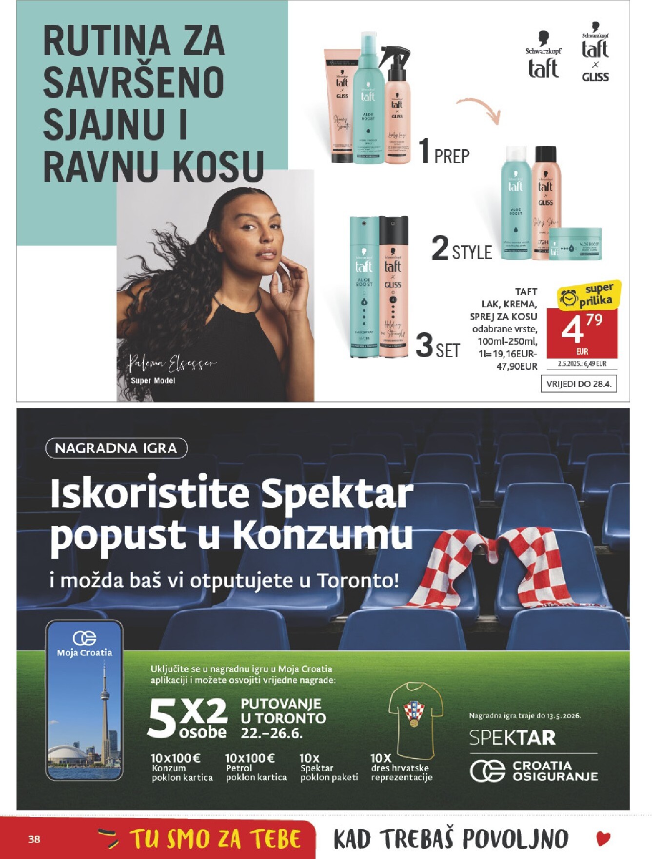 konzum - Prelistajte katalog Konzum, vrijedi od 08.04.2026 do 14.04.2026 - page: 38