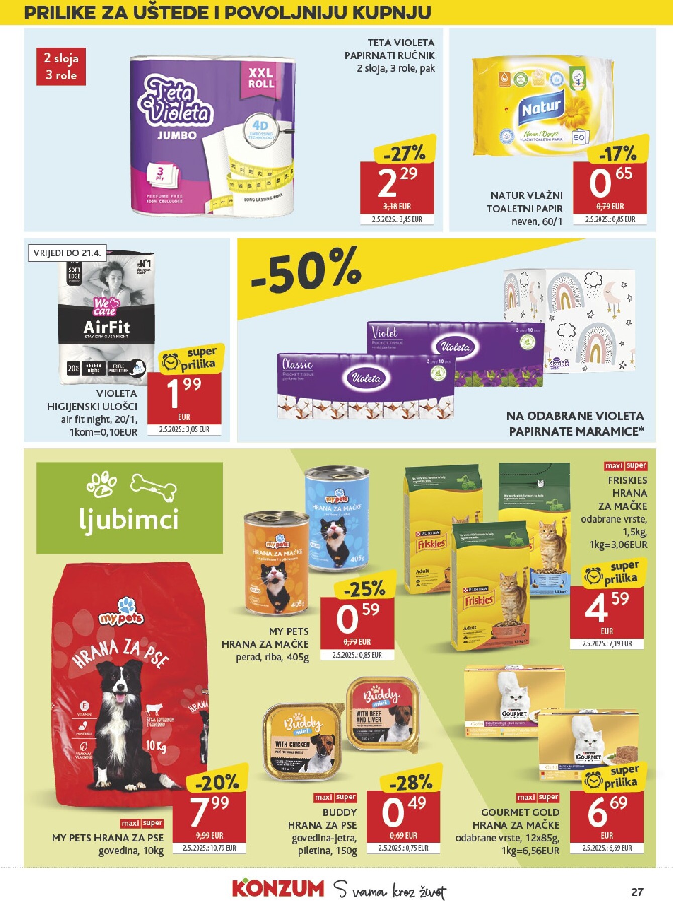 konzum - Prelistajte katalog Konzum, vrijedi od 08.04.2026 do 14.04.2026 - page: 27