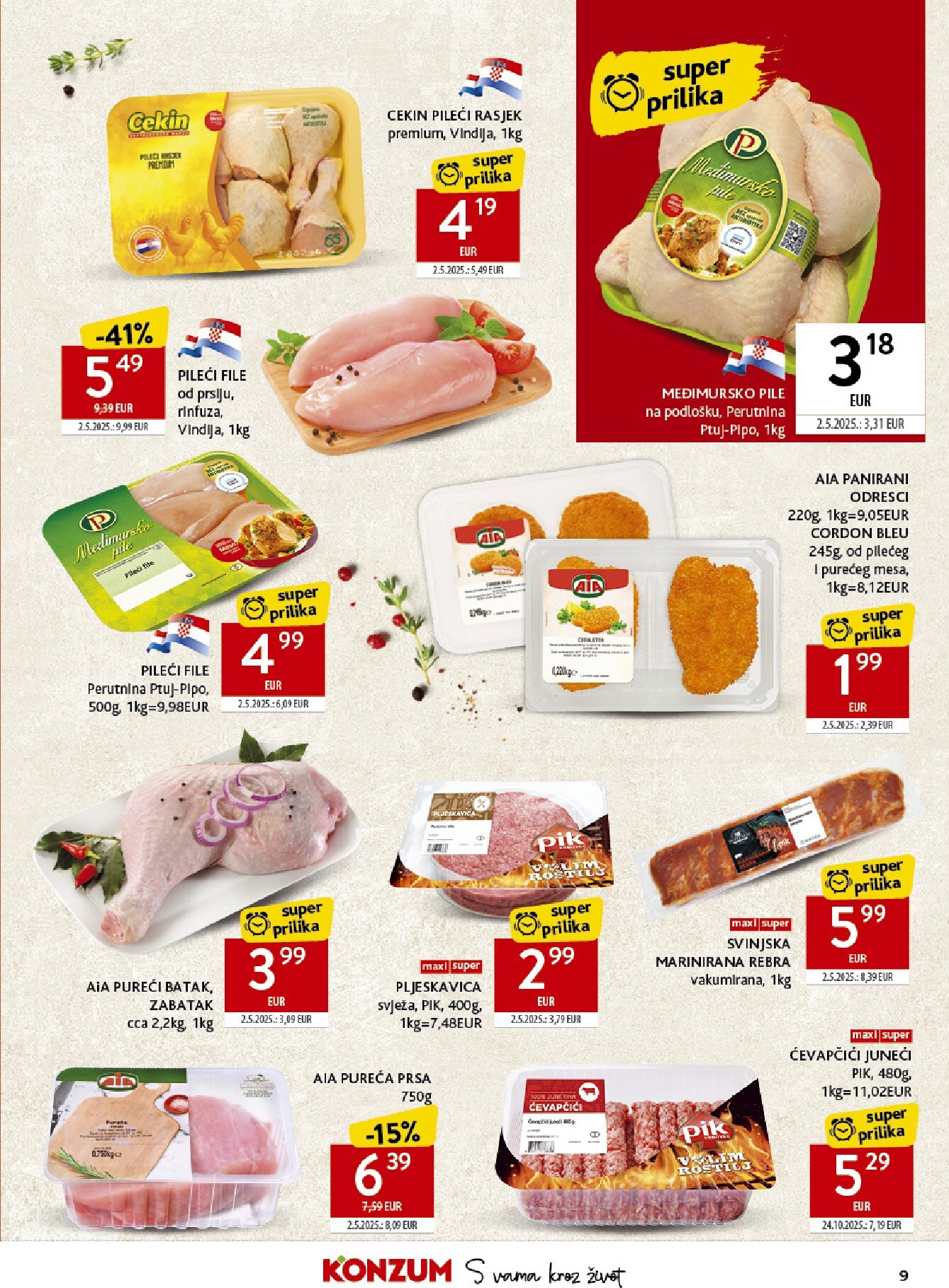 konzum - Prelistajte katalog Konzum, vrijedi od 08.04.2026 do 14.04.2026 - page: 9