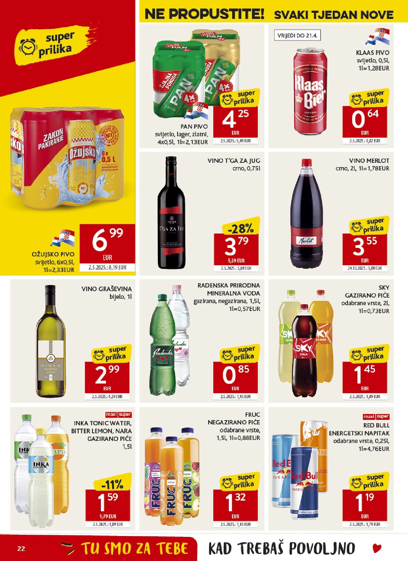 konzum - Prelistajte katalog Konzum, vrijedi od 08.04.2026 do 14.04.2026 - page: 22