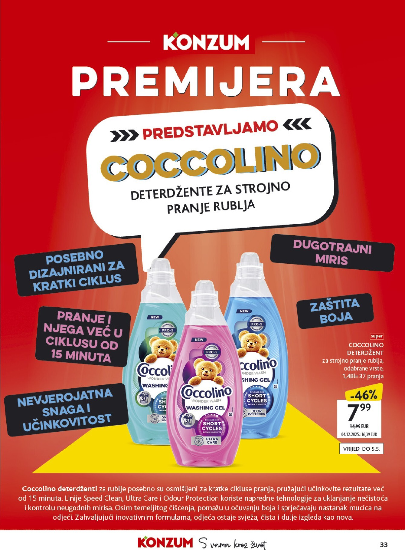 konzum - Prelistajte katalog Konzum, vrijedi od 08.04.2026 do 14.04.2026 - page: 33