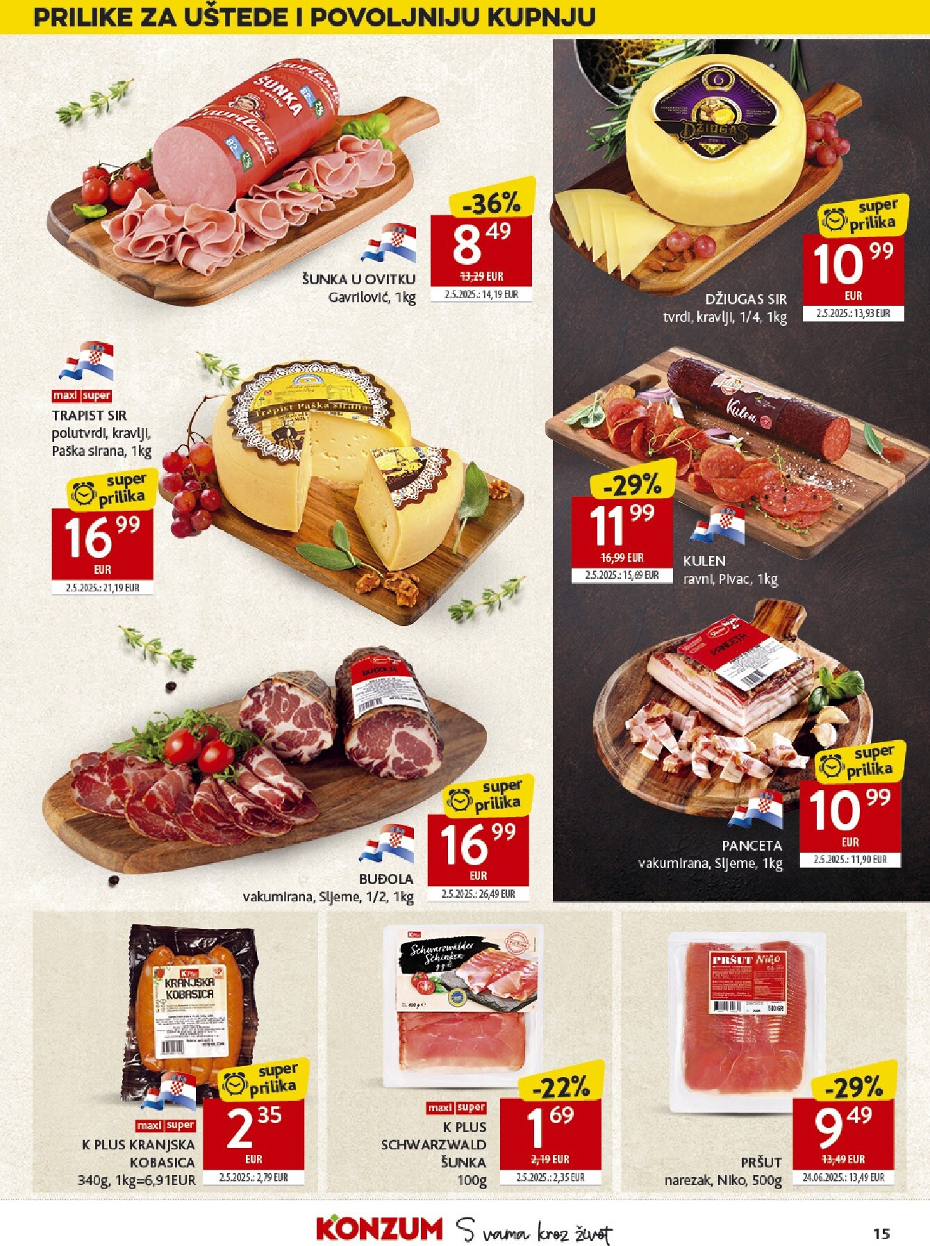 konzum - Prelistajte katalog Konzum, vrijedi od 08.04.2026 do 14.04.2026 - page: 15
