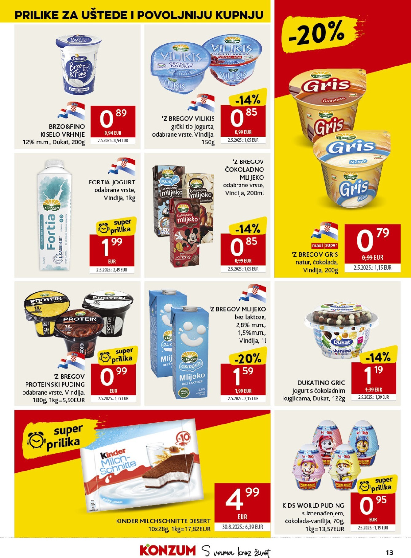 konzum - Prelistajte katalog Konzum, vrijedi od 08.04.2026 do 14.04.2026 - page: 13