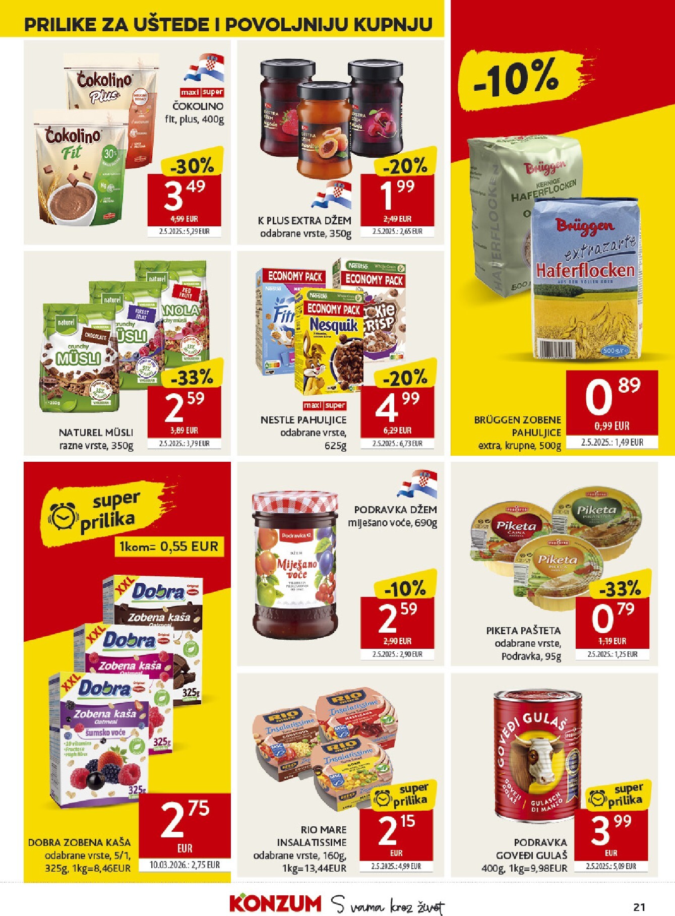 konzum - Prelistajte katalog Konzum, vrijedi od 08.04.2026 do 14.04.2026 - page: 21