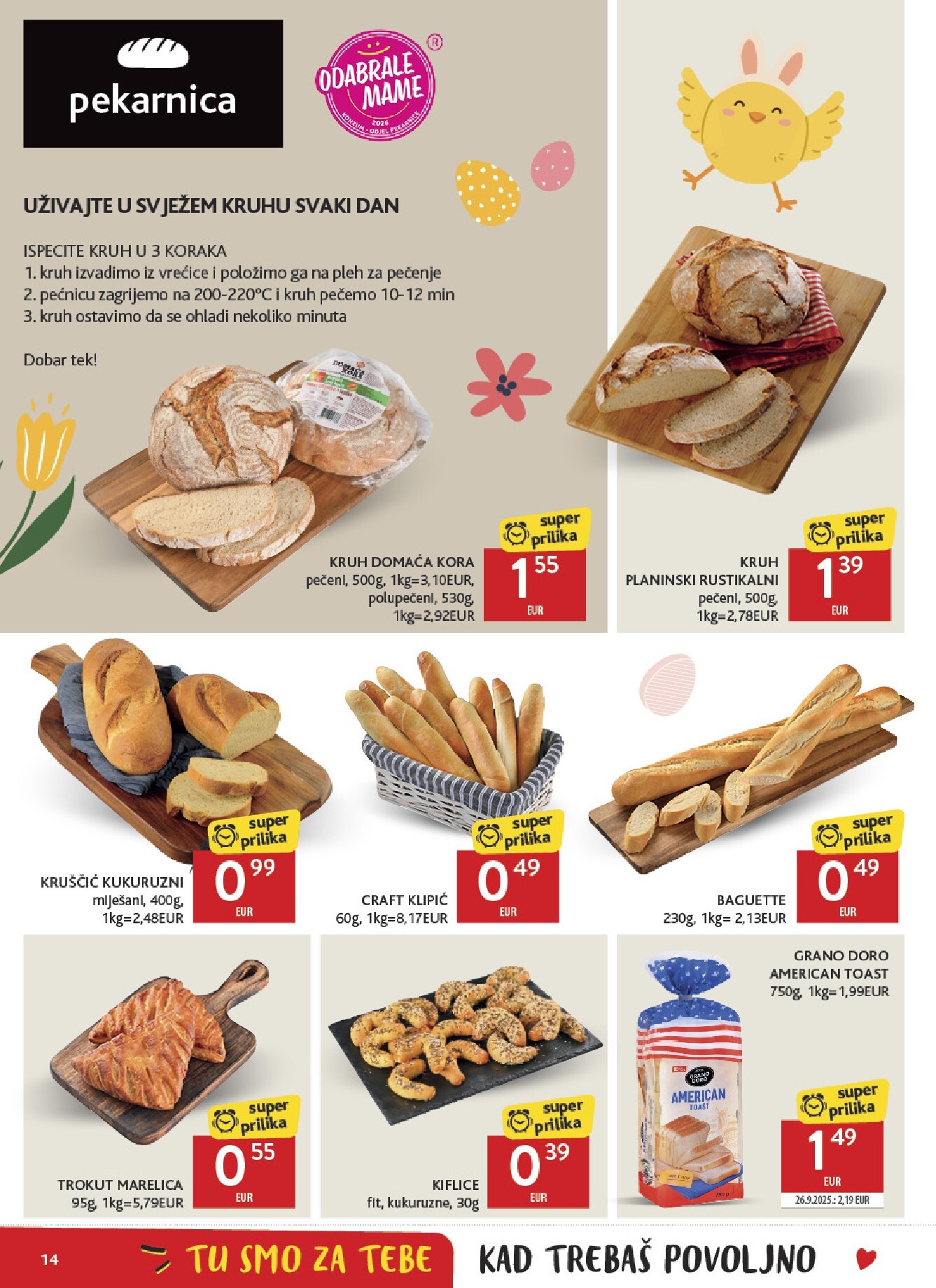 konzum - Prelistajte katalog Konzum, vrijedi od 01.04.2026 do 07.04.2026 - page: 14