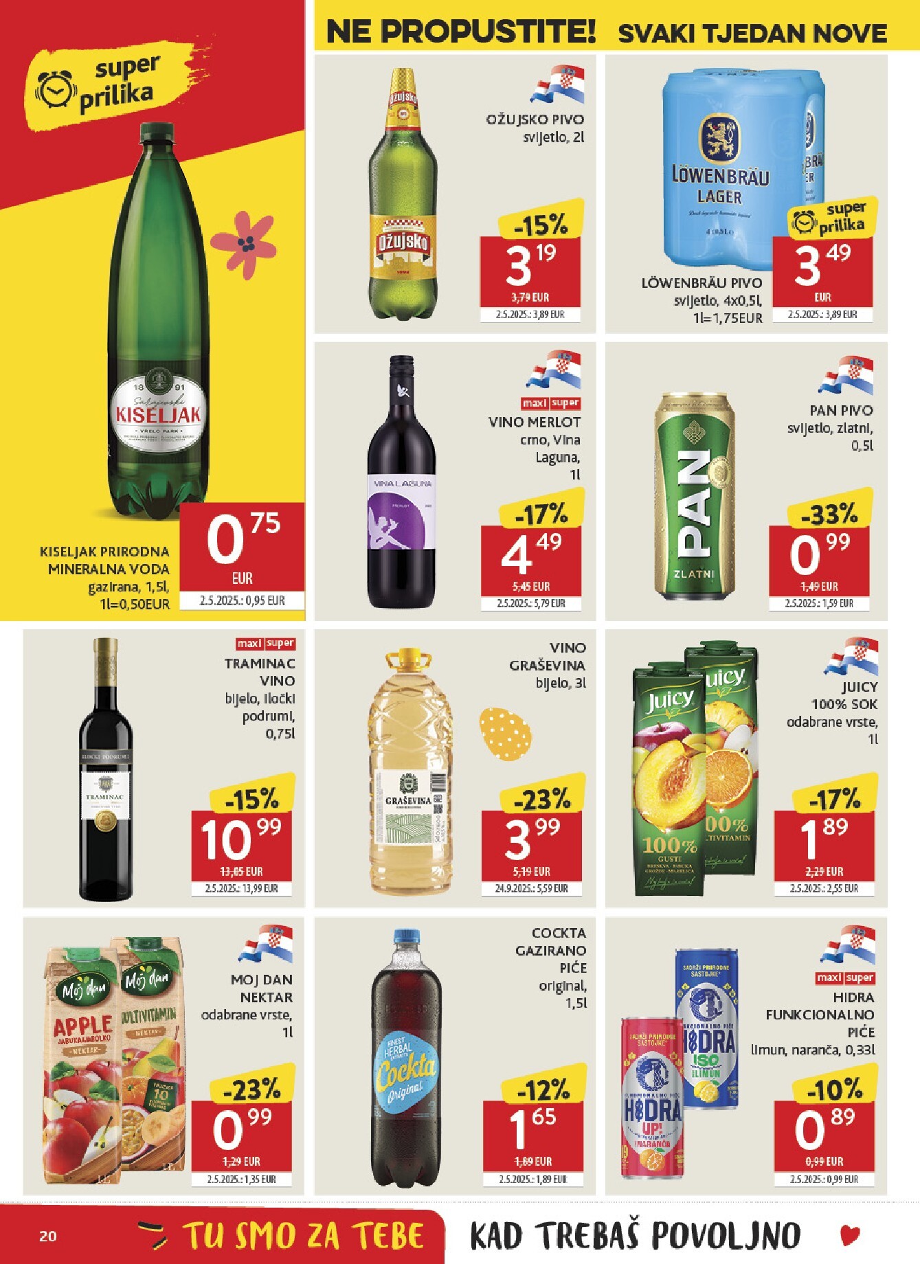 konzum - Prelistajte katalog Konzum, vrijedi od 01.04.2026 do 07.04.2026 - page: 20