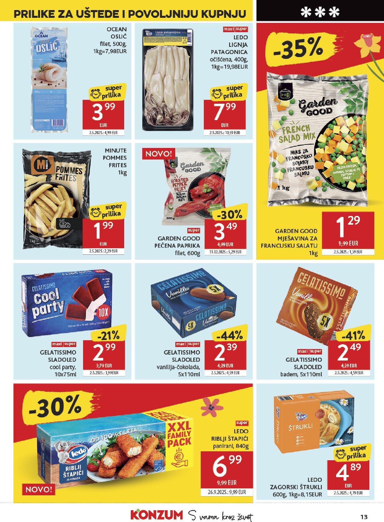 konzum - Prelistajte katalog Konzum, vrijedi od 01.04.2026 do 07.04.2026 - page: 13