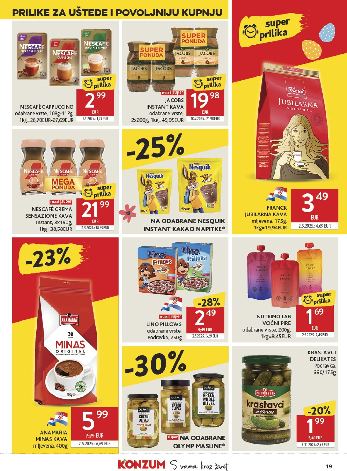 konzum - Prelistajte katalog Konzum, vrijedi od 01.04.2026 do 07.04.2026 - page: 19