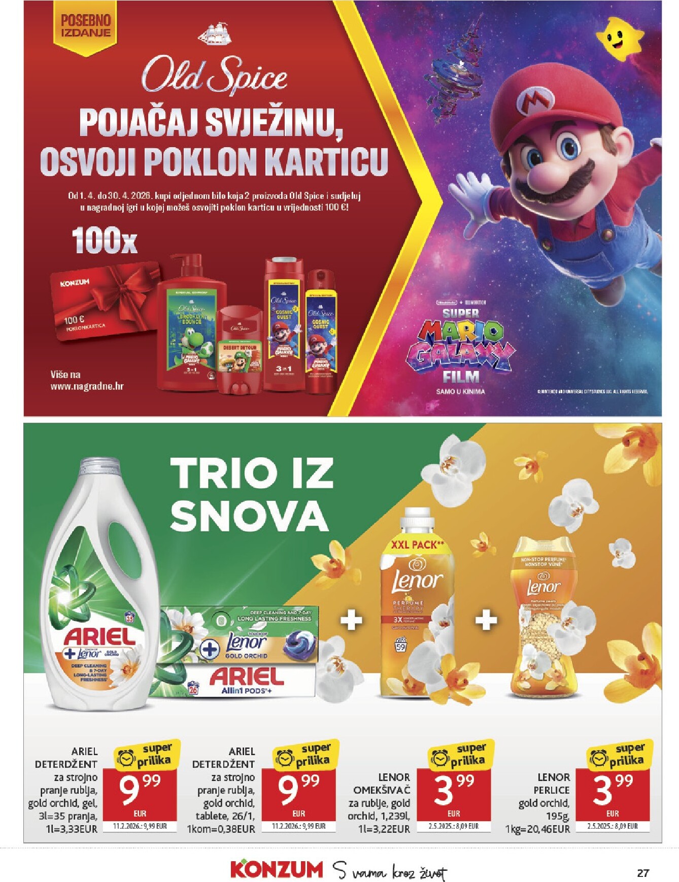 konzum - Prelistajte katalog Konzum, vrijedi od 01.04.2026 do 07.04.2026 - page: 27