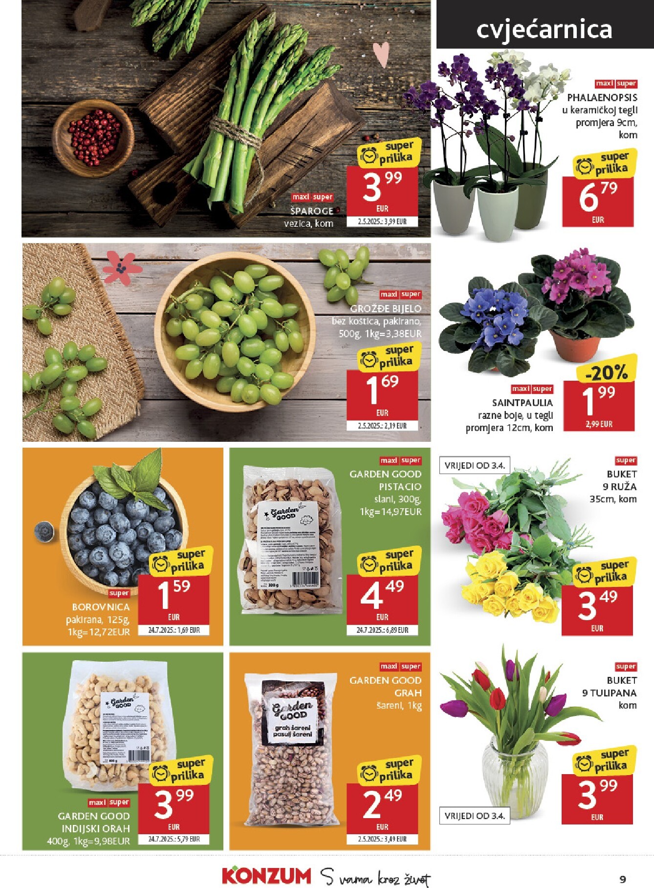 konzum - Prelistajte katalog Konzum, vrijedi od 01.04.2026 do 07.04.2026 - page: 9