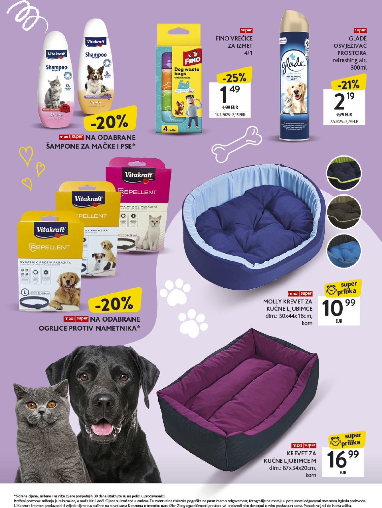 konzum - Aktualni Konzum - Tematski katalog ljubimci katalog vrijedi od ponedjeljka 13.04.2026 do nedjelje 03.05.2026 - page: 14