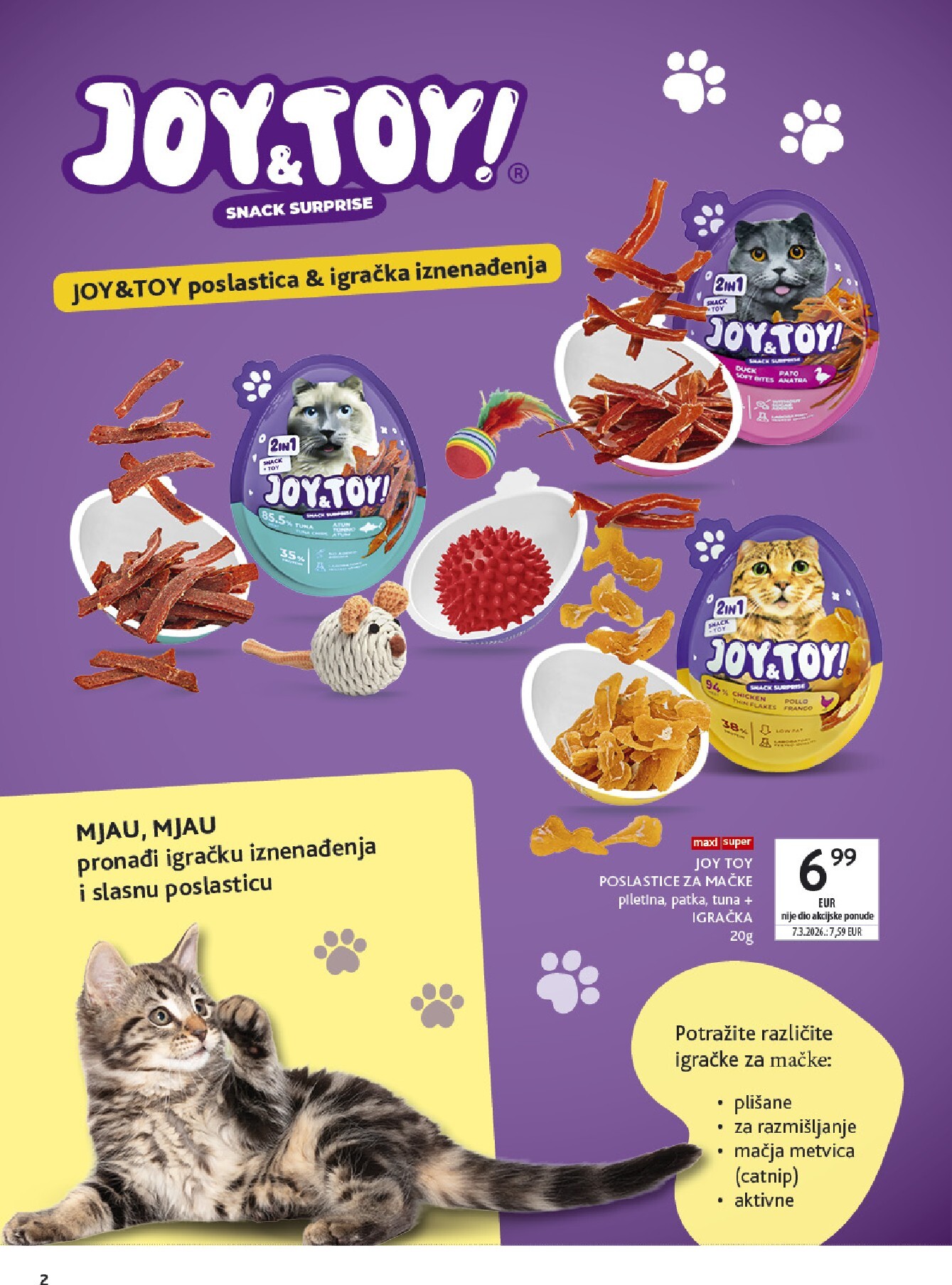 konzum - Aktualni Konzum - Tematski katalog ljubimci katalog vrijedi od ponedjeljka 13.04.2026 do nedjelje 03.05.2026 - page: 2