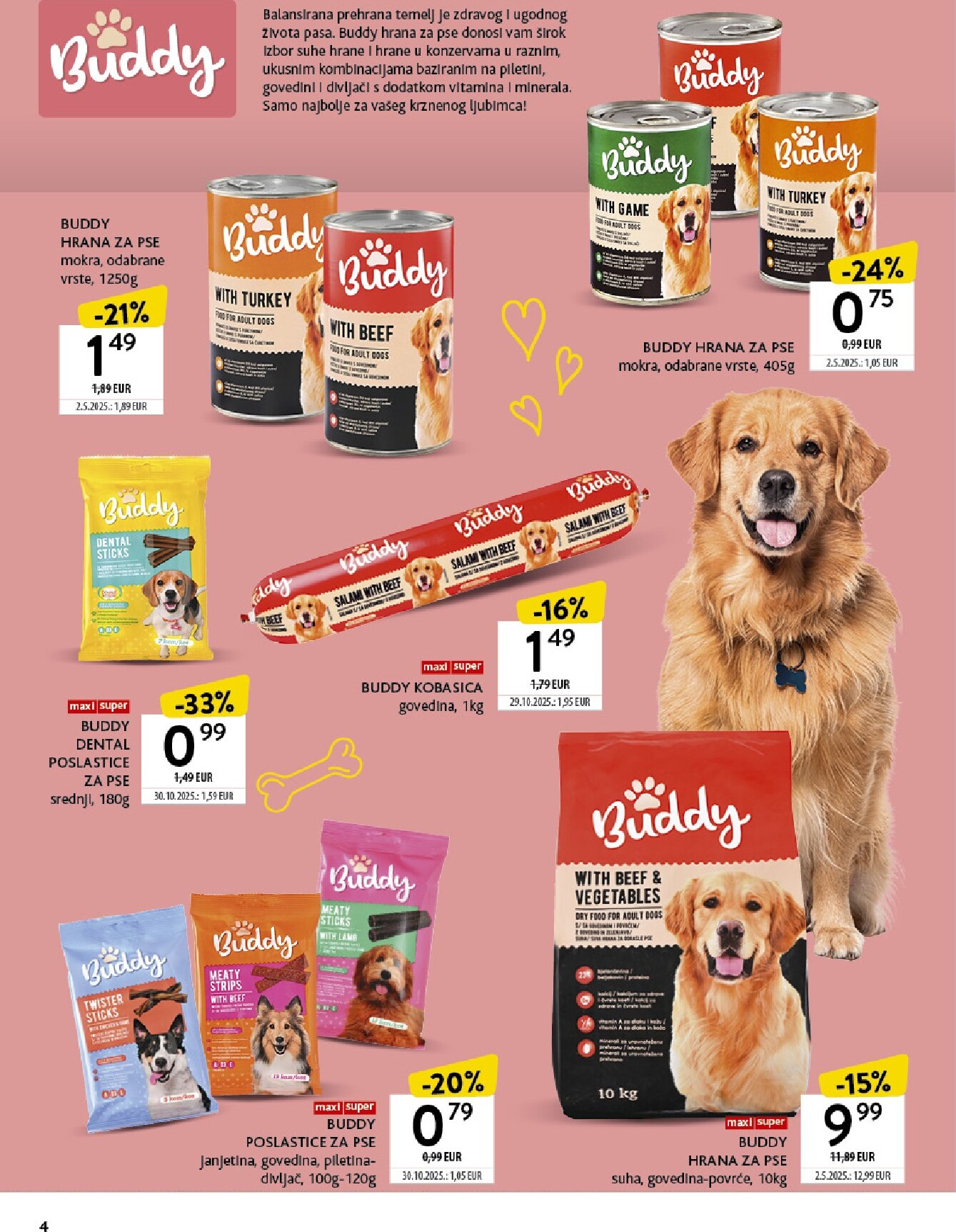 konzum - Aktualni Konzum - Tematski katalog ljubimci katalog vrijedi od ponedjeljka 13.04.2026 do nedjelje 03.05.2026 - page: 4