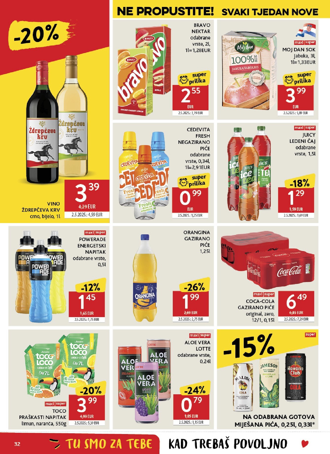 konzum - Budući Konzum letak vrijedi od srijede 15.04.2026 do utorka 21.04.2026 - page: 32