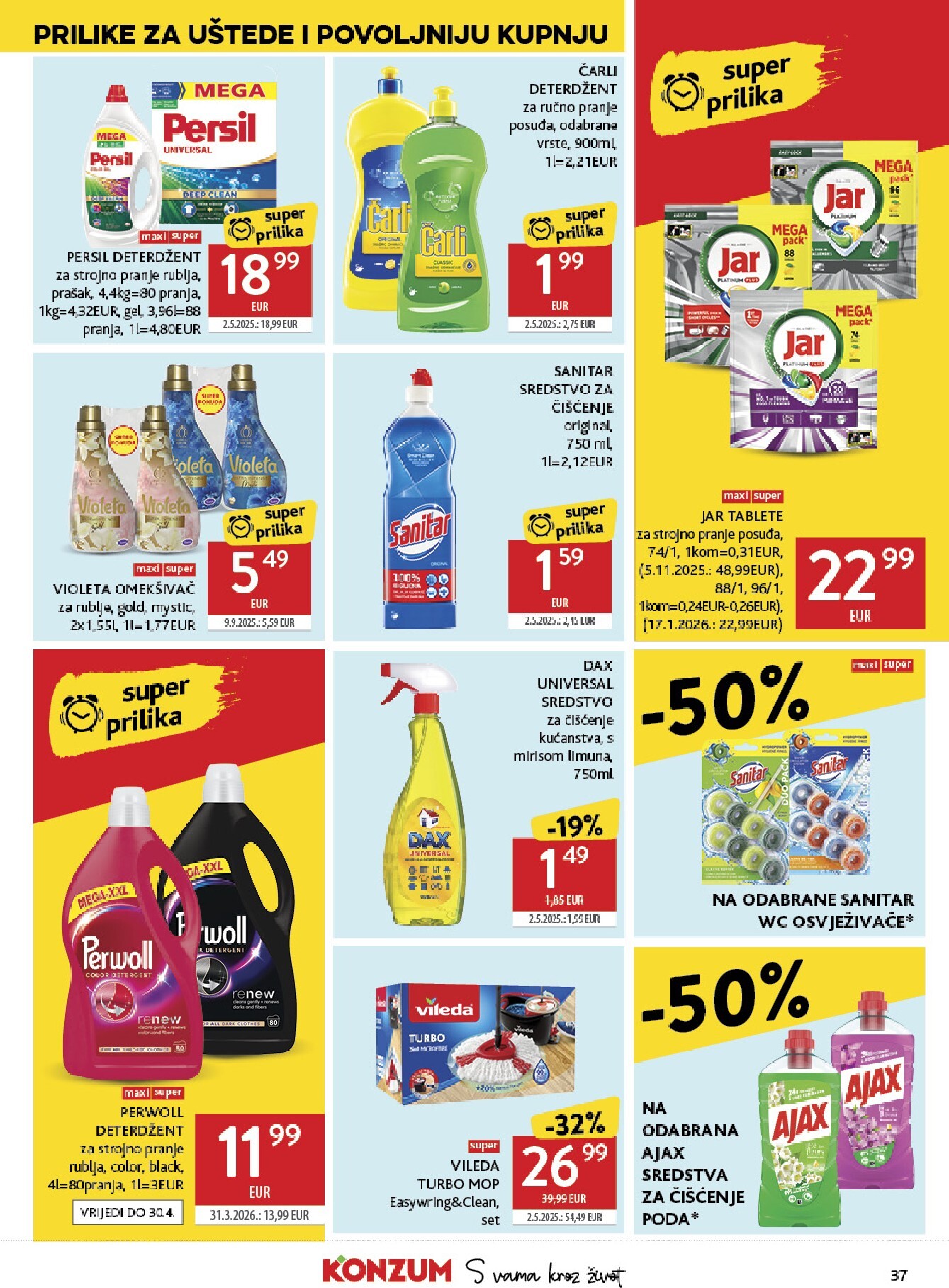 konzum - Budući Konzum letak vrijedi od srijede 15.04.2026 do utorka 21.04.2026 - page: 37