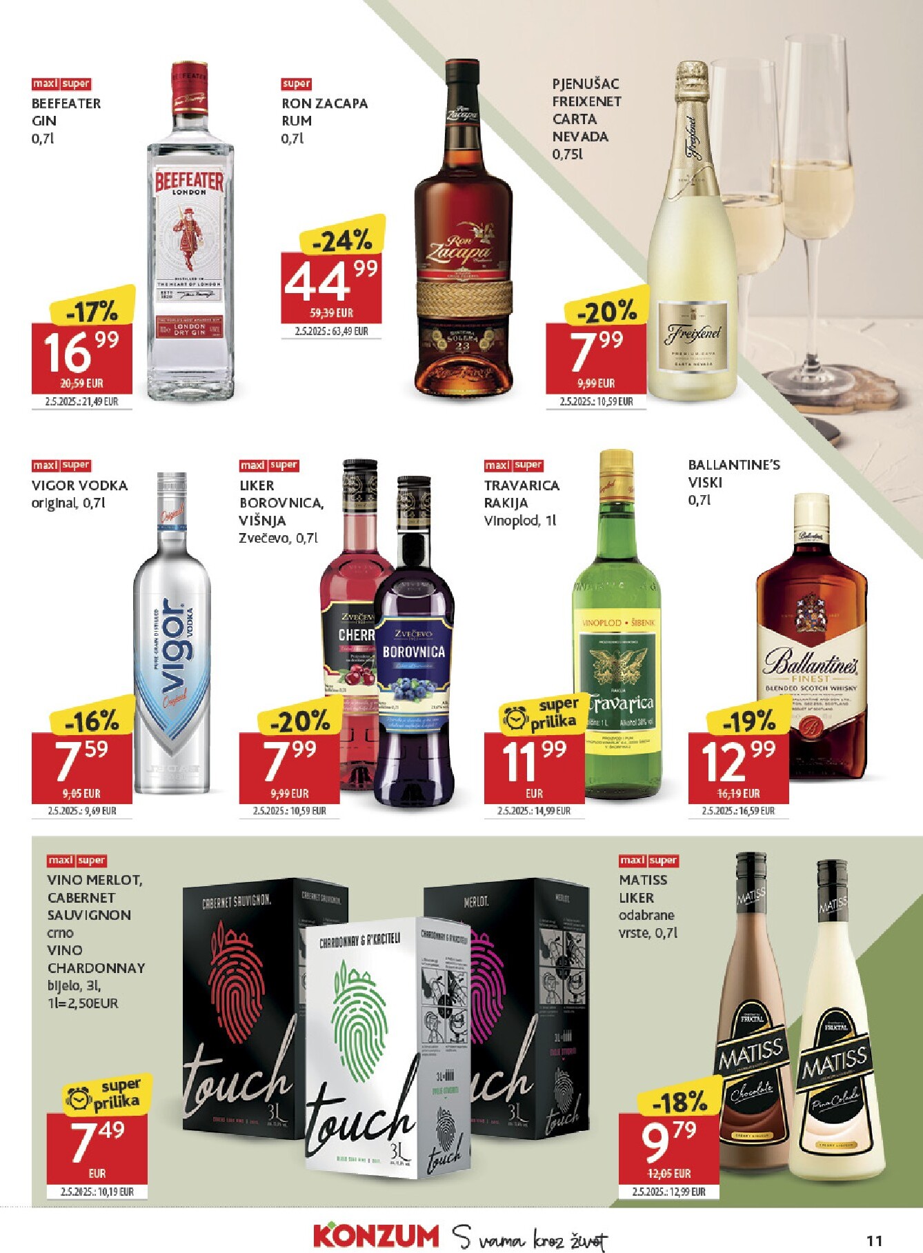 konzum - Budući Konzum letak vrijedi od srijede 15.04.2026 do utorka 21.04.2026 - page: 11