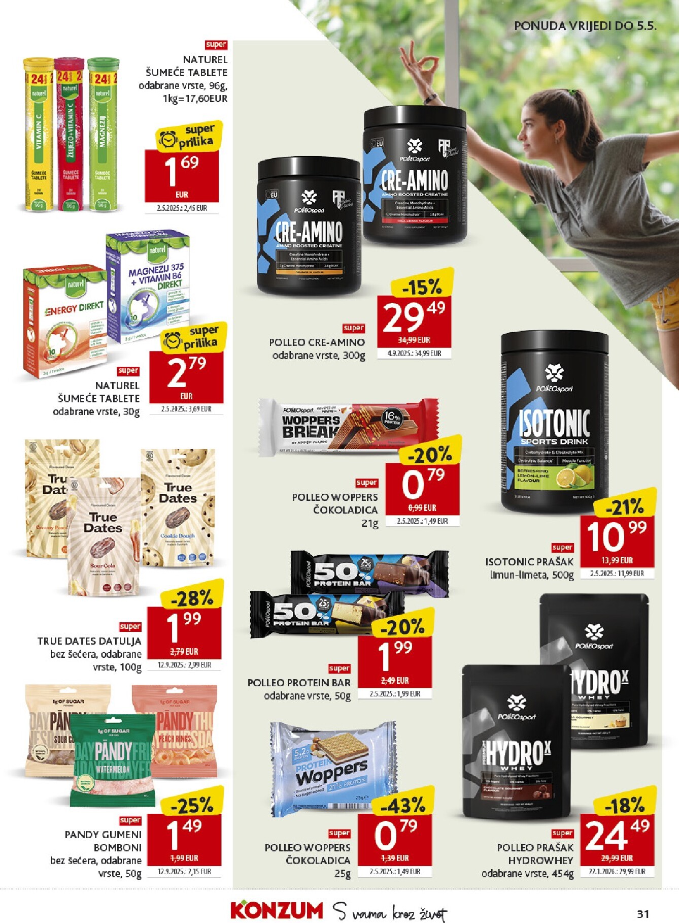 konzum - Budući Konzum letak vrijedi od srijede 22.04.2026 do utorka 28.04.2026 - page: 31
