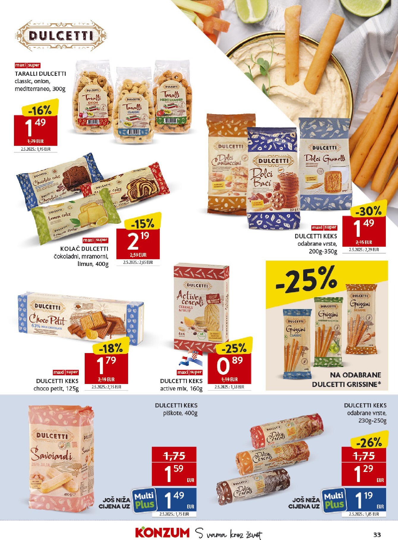 konzum - Budući Konzum letak vrijedi od srijede 22.04.2026 do utorka 28.04.2026 - page: 33