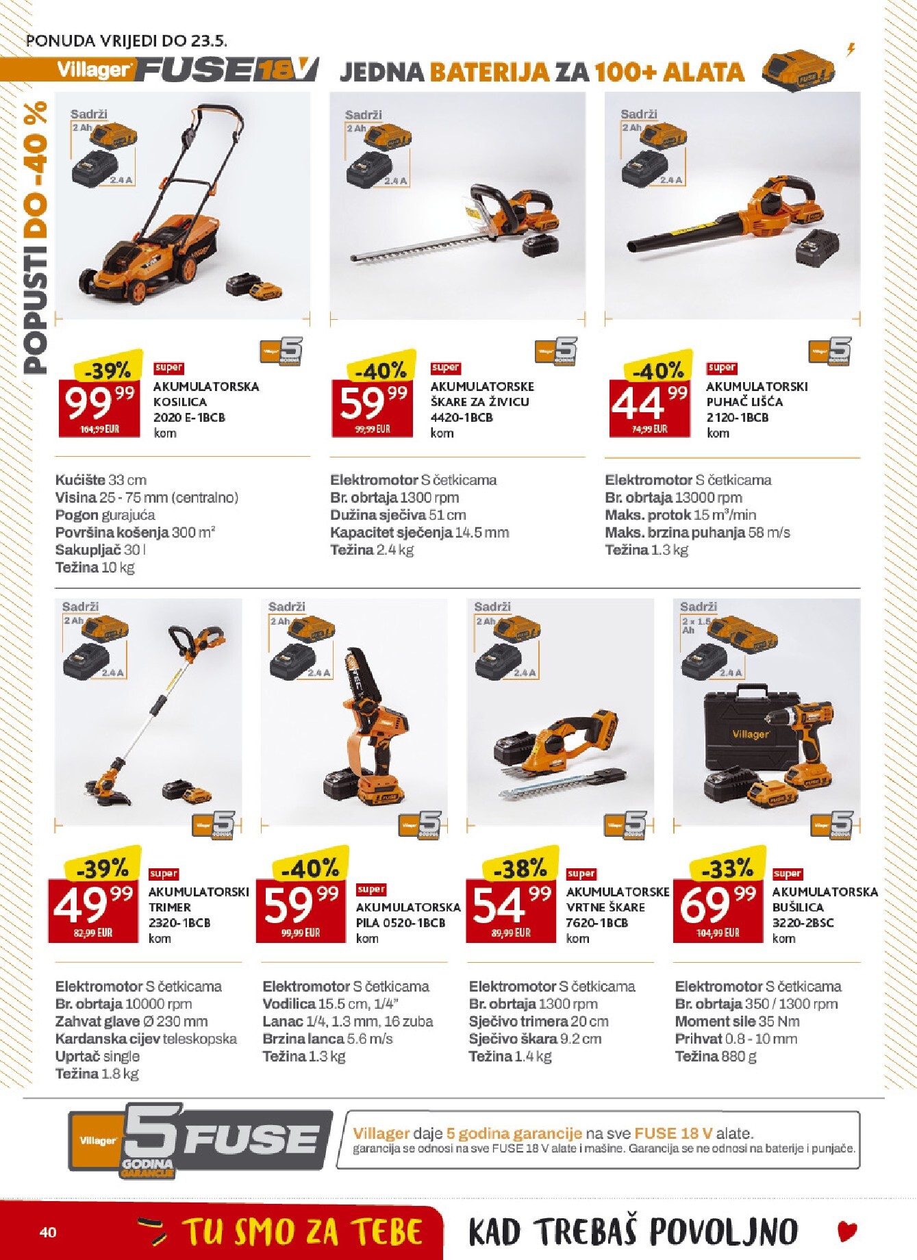 konzum - Budući Konzum letak vrijedi od srijede 22.04.2026 do utorka 28.04.2026 - page: 40