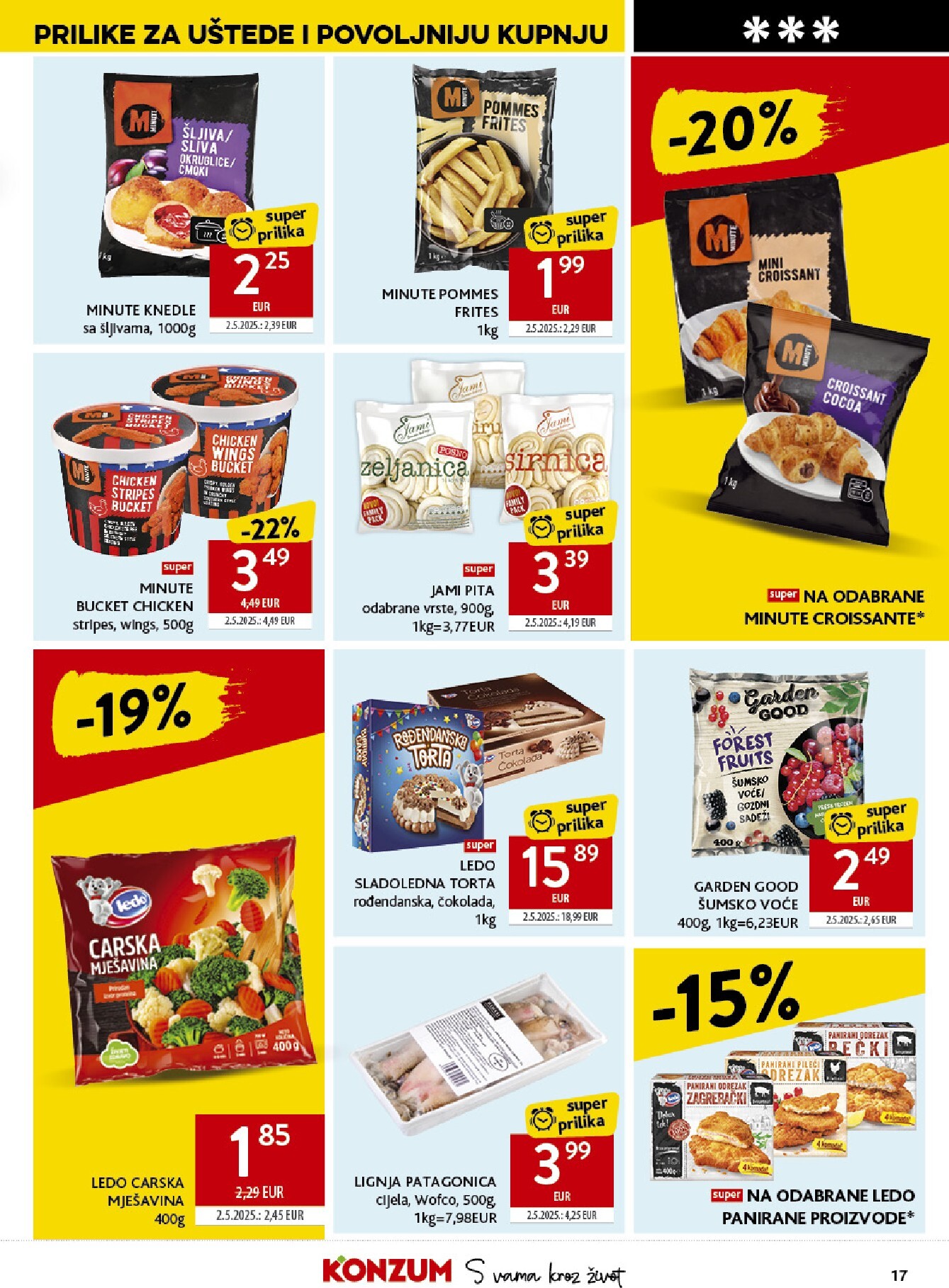 konzum - Budući Konzum letak vrijedi od srijede 22.04.2026 do utorka 28.04.2026 - page: 17