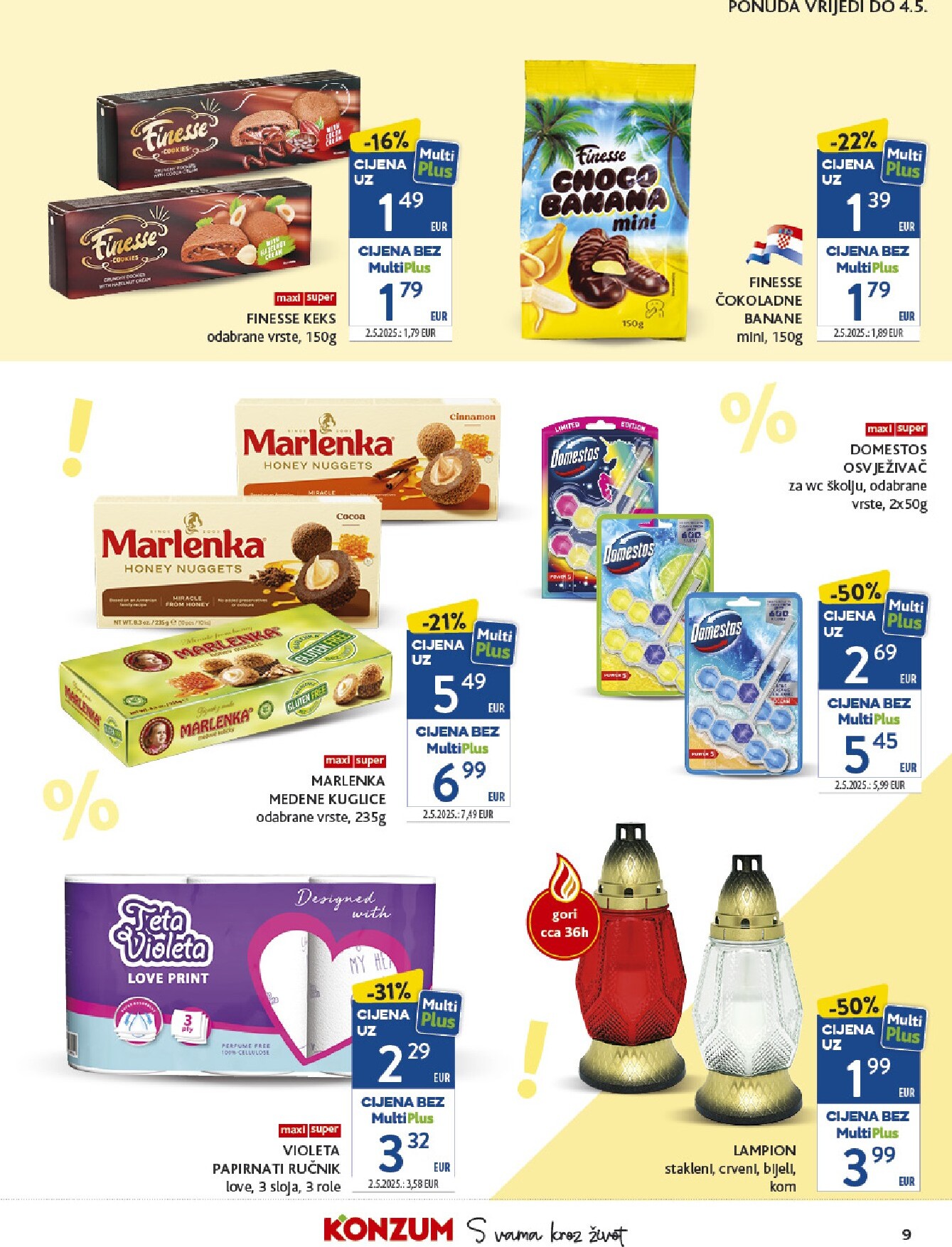 konzum - Budući Konzum letak vrijedi od srijede 22.04.2026 do utorka 28.04.2026 - page: 9