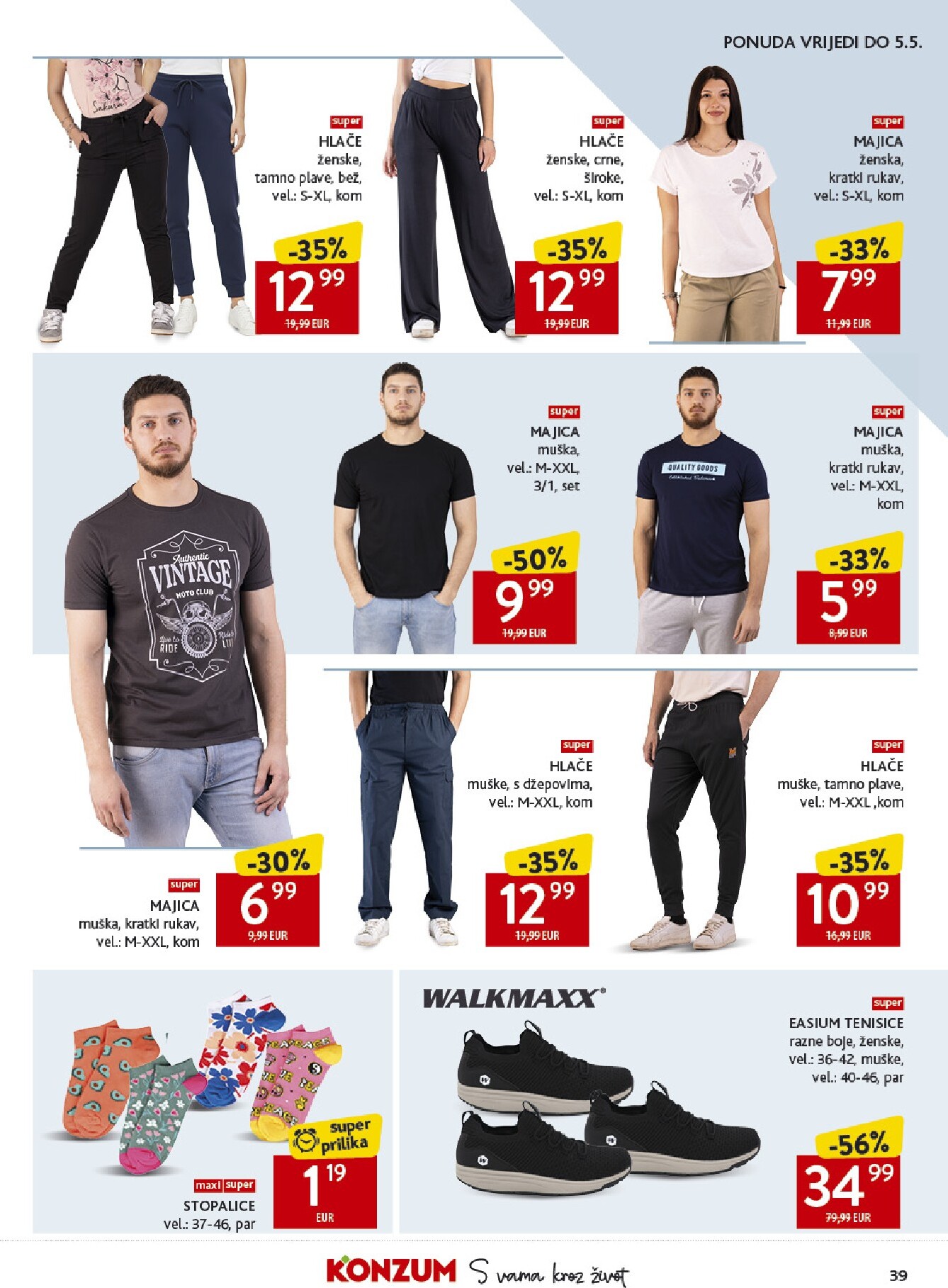 konzum - Budući Konzum letak vrijedi od srijede 22.04.2026 do utorka 28.04.2026 - page: 39