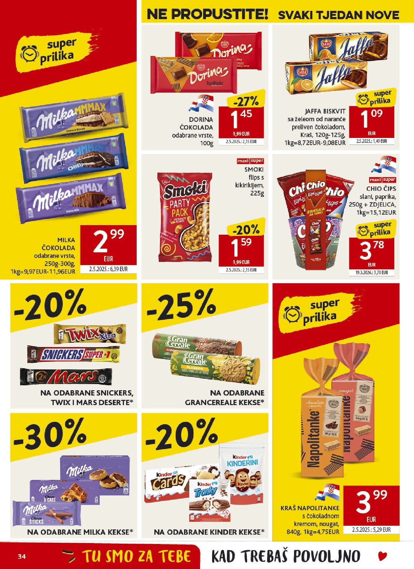 konzum - Budući Konzum letak vrijedi od srijede 22.04.2026 do utorka 28.04.2026 - page: 34