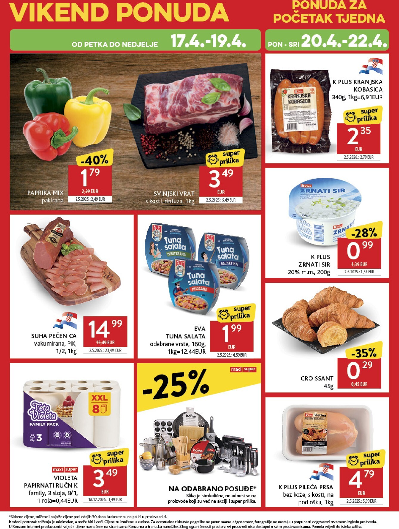 konzum - Aktualni Konzum katalog vrijedi od srijede 15.04.2026 do utorka 21.04.2026 - page: 48