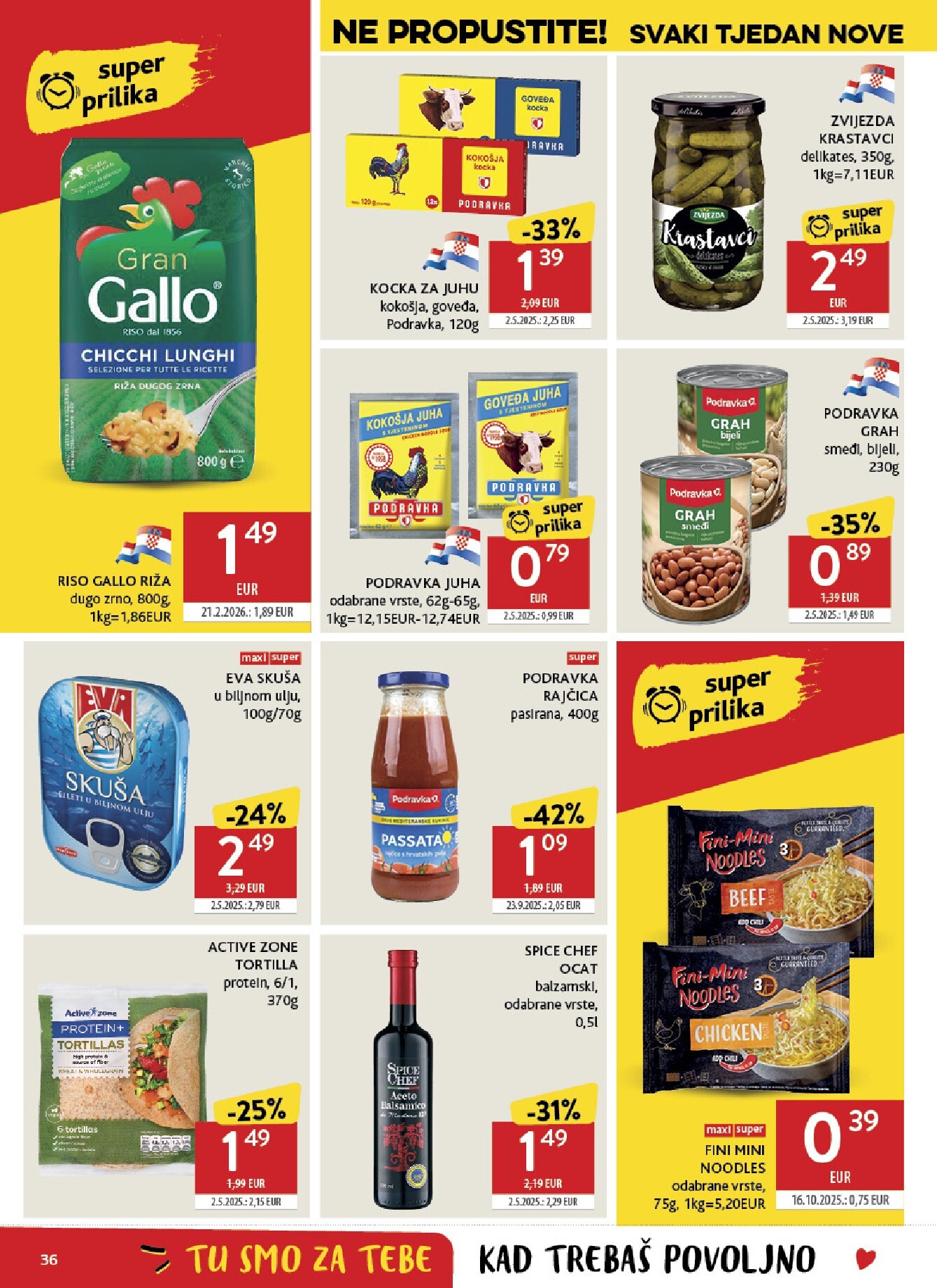 konzum - Aktualni Konzum katalog vrijedi od srijede 15.04.2026 do utorka 21.04.2026 - page: 36