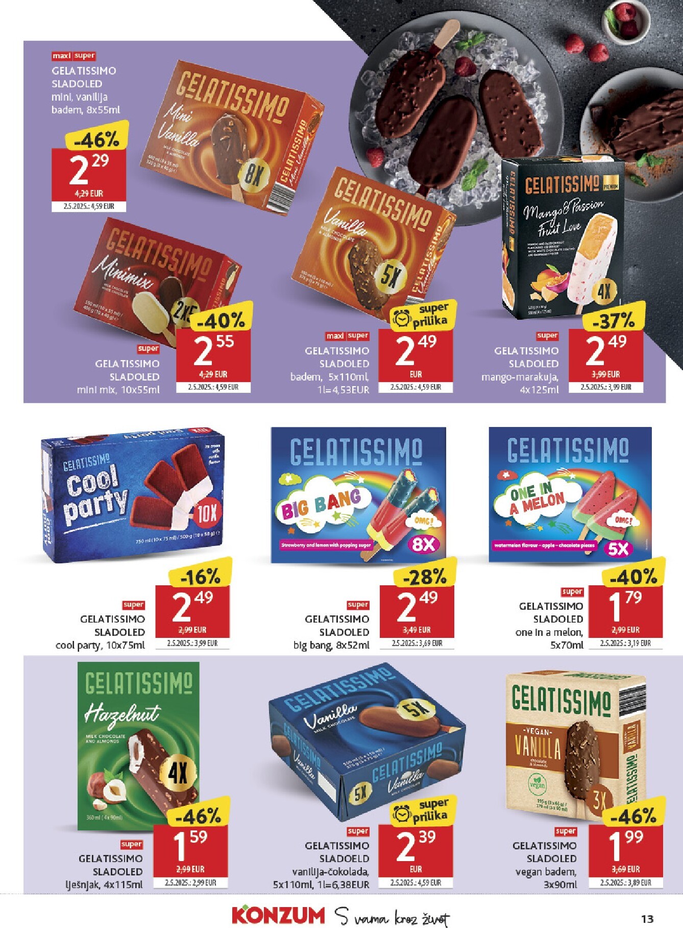 konzum - Aktualni Konzum katalog vrijedi od srijede 15.04.2026 do utorka 21.04.2026 - page: 13