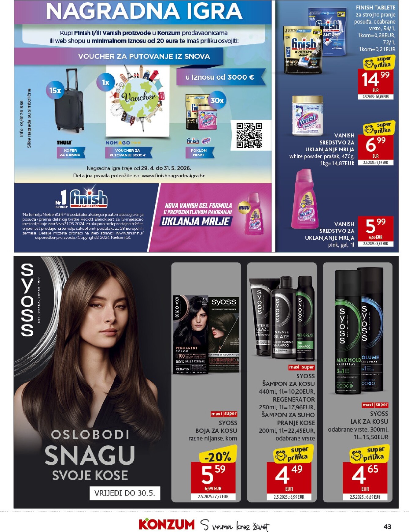 konzum - Budući Konzum letak vrijedi od srijede 29.04.2026 do utorka 05.05.2026 - page: 43