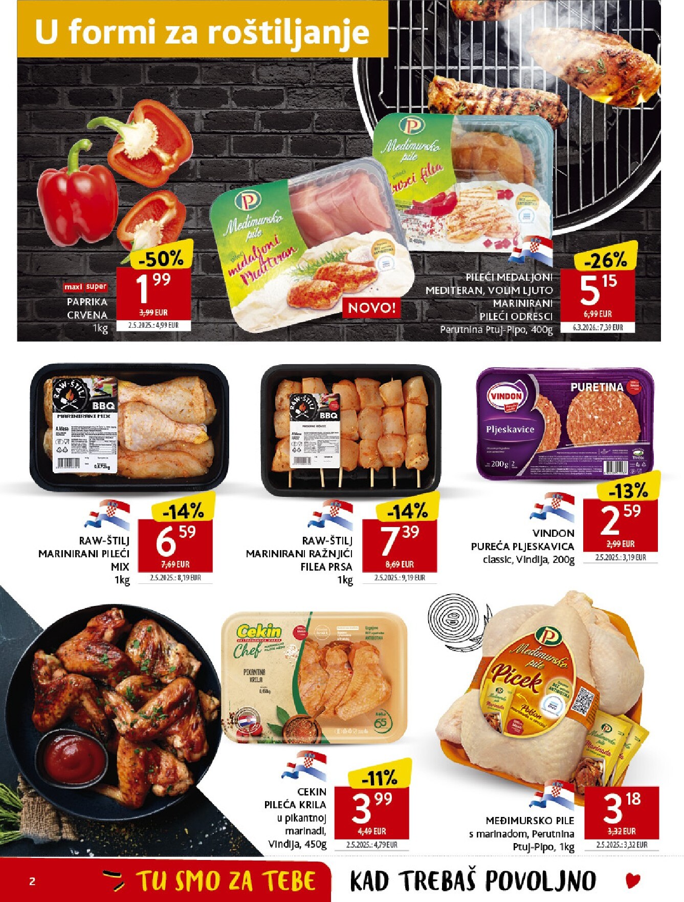 konzum - Aktualni Konzum katalog vrijedi od srijede 22.04.2026 do utorka 28.04.2026 - page: 2