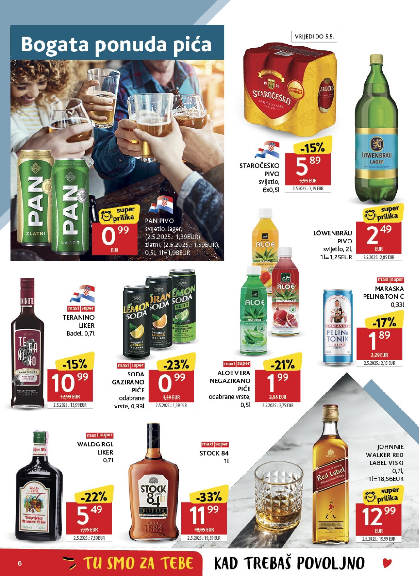 konzum - Aktualni Konzum katalog vrijedi od srijede 22.04.2026 do utorka 28.04.2026 - page: 6