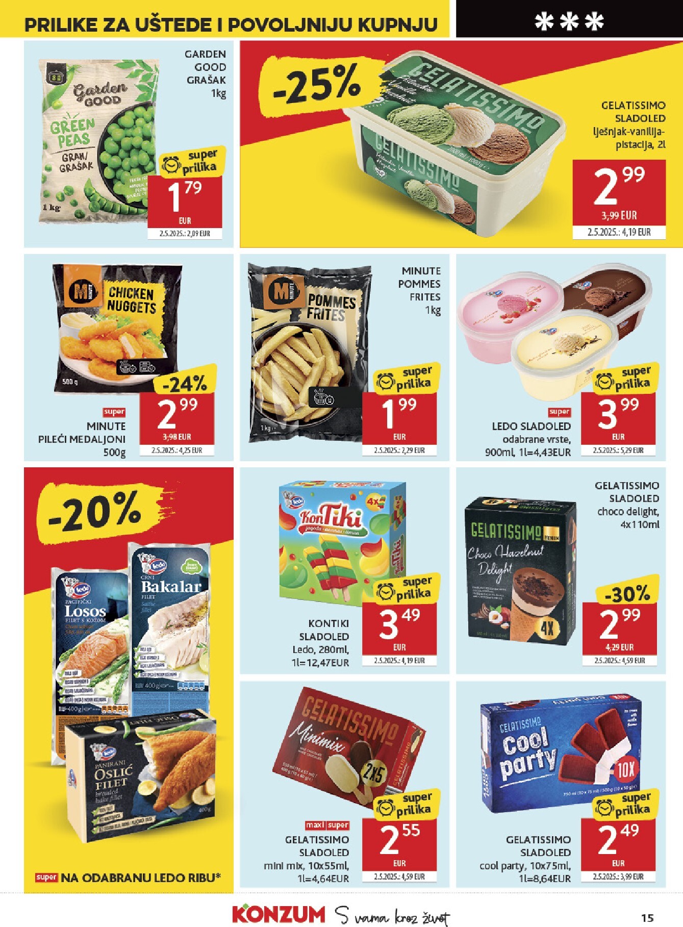 konzum - Budući Konzum letak vrijedi od srijede 06.05.2026 do utorka 12.05.2026 - page: 15